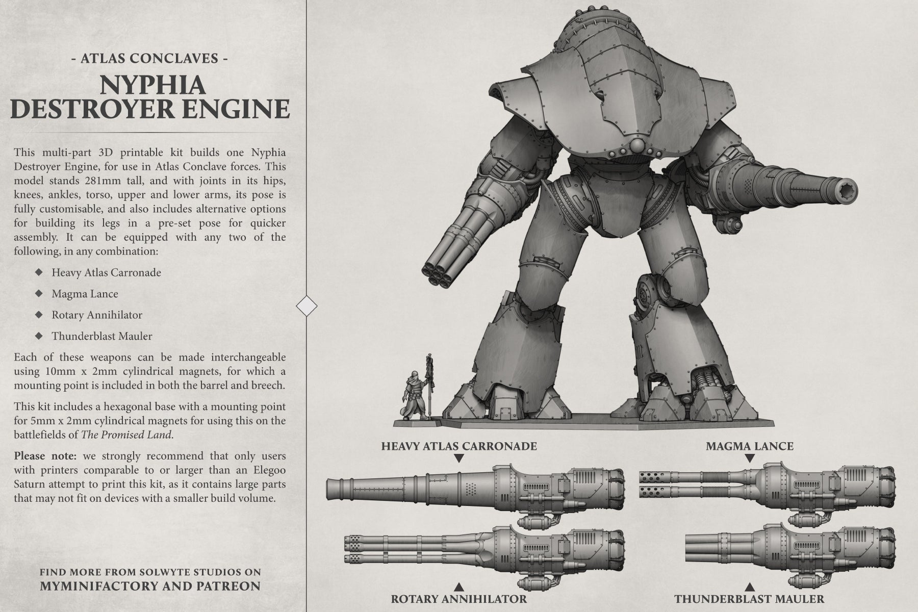 Nyphia Destroyer Engine - The Promised Land Solwyte Studios