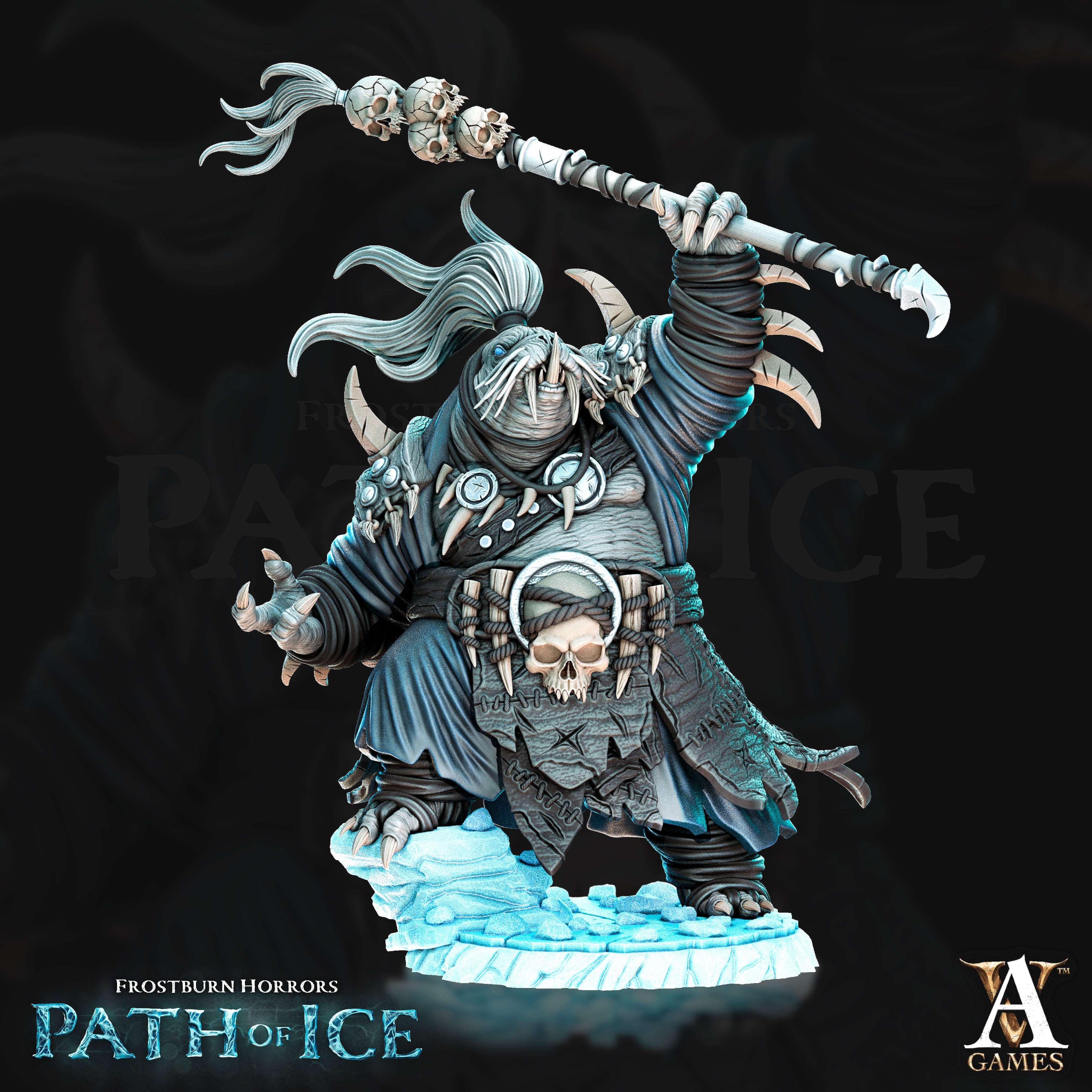Odoben Doomseeker Squad (4) - Frosthowl Horde Archvillain Games