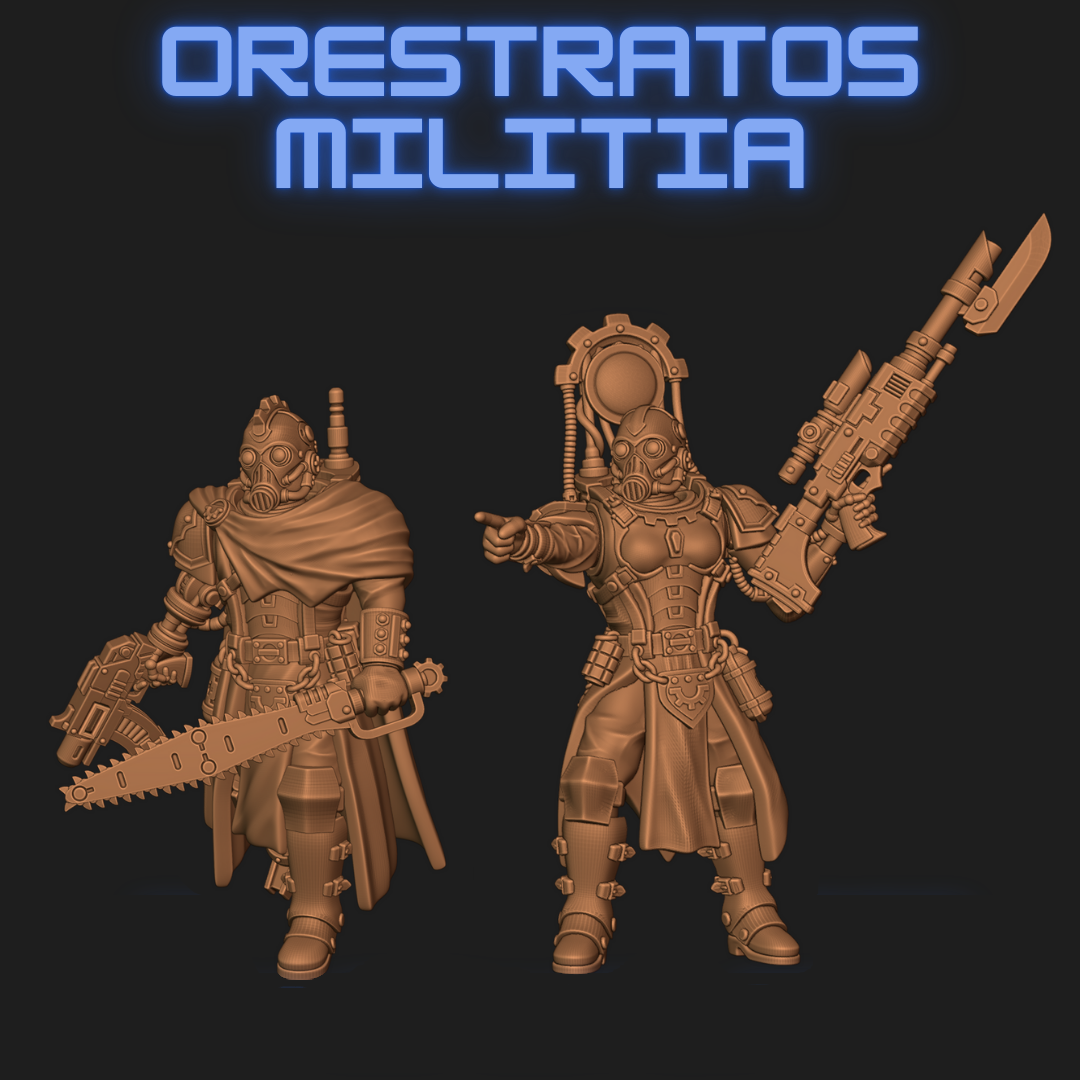 Orestratos Militia Squad (10) Realm of Gears