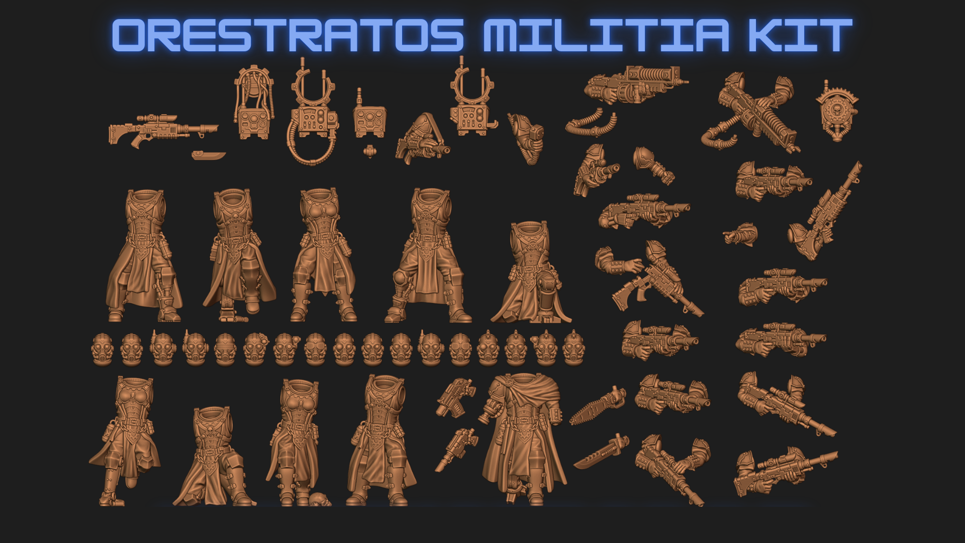 Orestratos Militia Squad (10) Realm of Gears