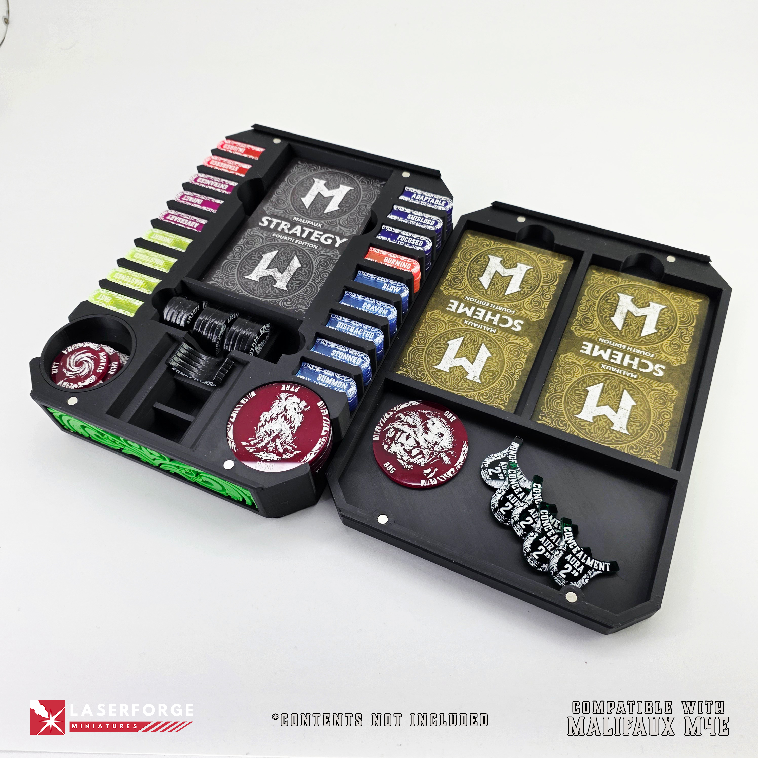 "Pandora's Box" - The Ultimate Malifaux Token Storage Box Laserforge Miniatures