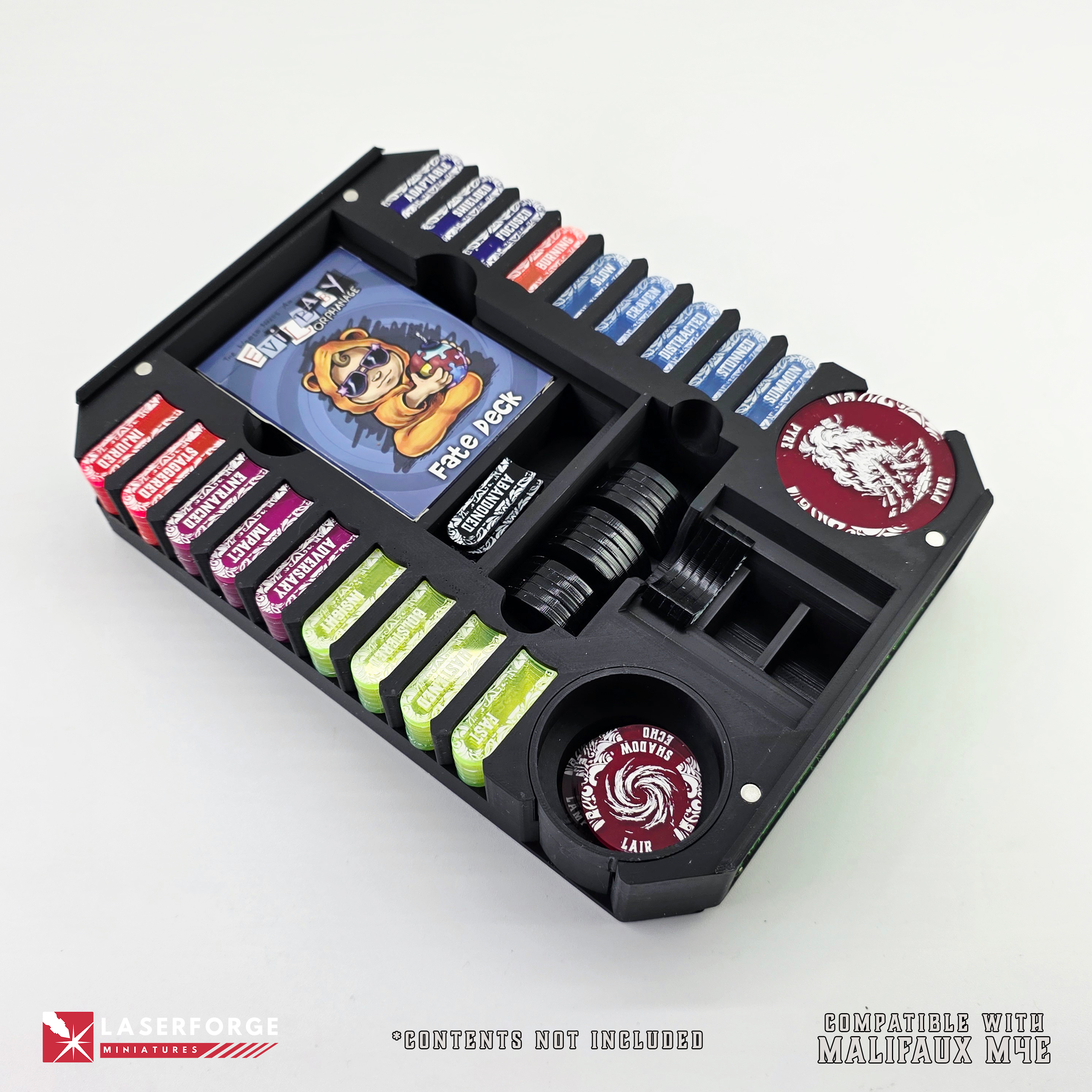 "Pandora's Box" - The Ultimate Malifaux Token Storage Box Laserforge Miniatures