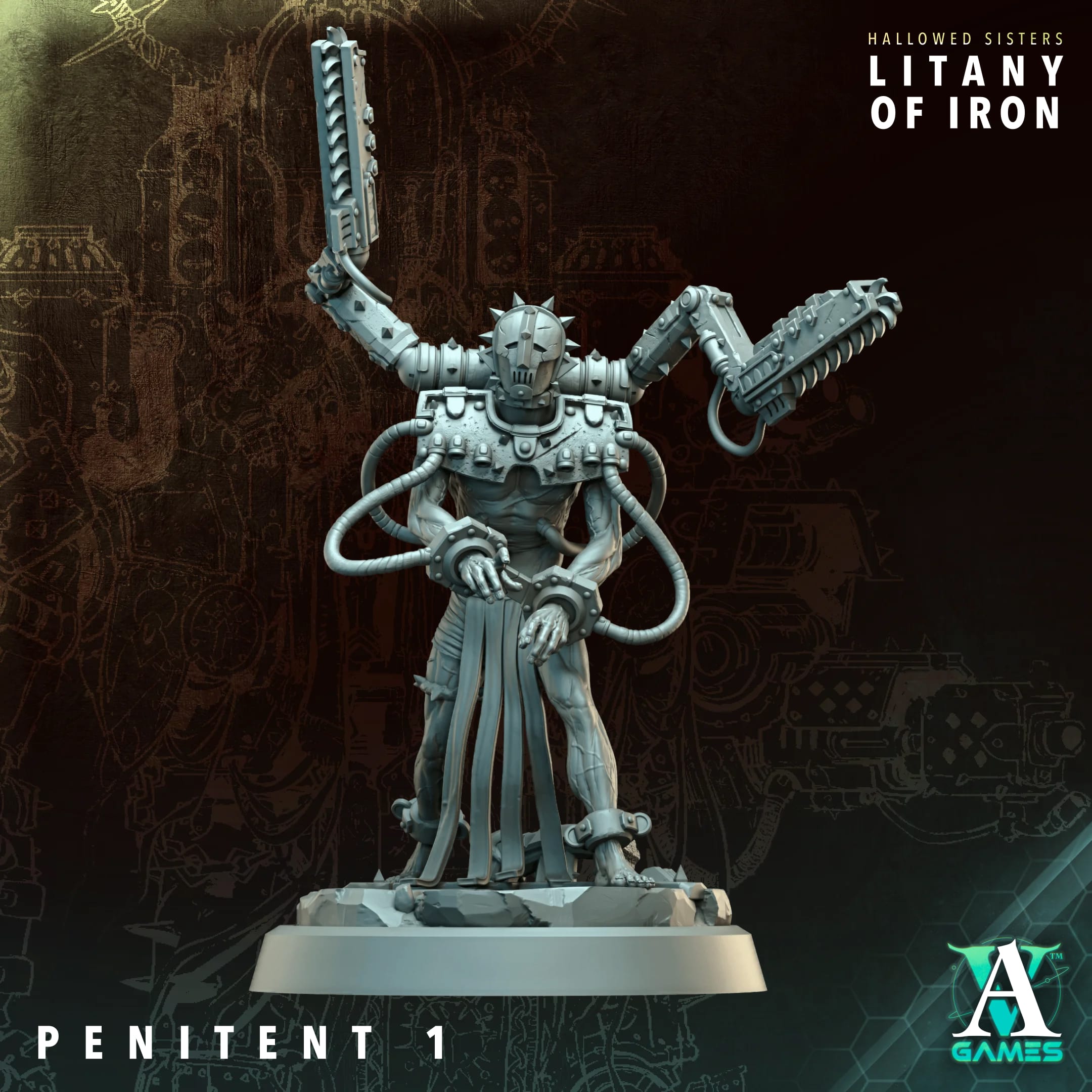 Penitent (5) - Astral Crusaders & Hallowed Sisters Archvillain Games