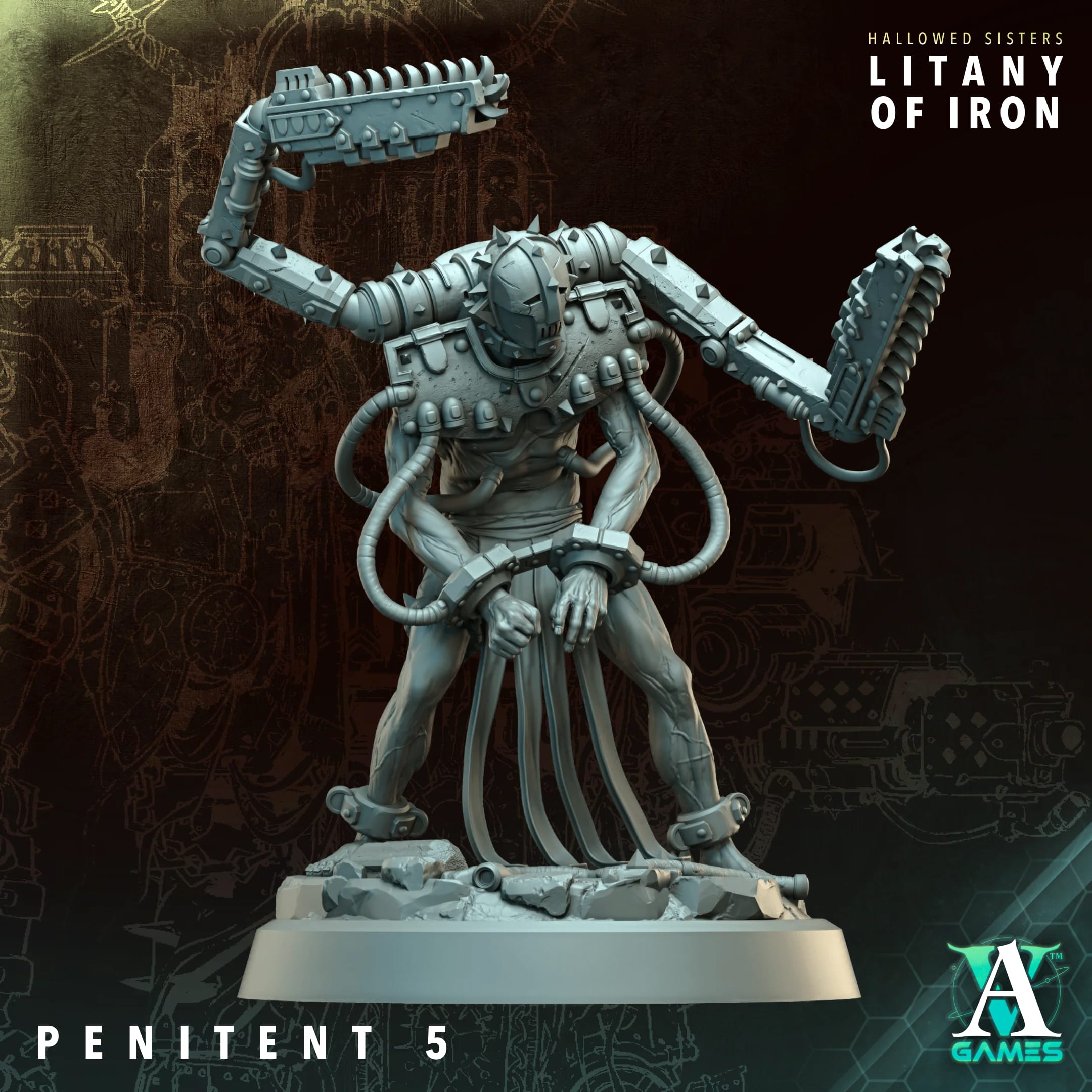 Penitent (5) - Astral Crusaders & Hallowed Sisters Archvillain Games