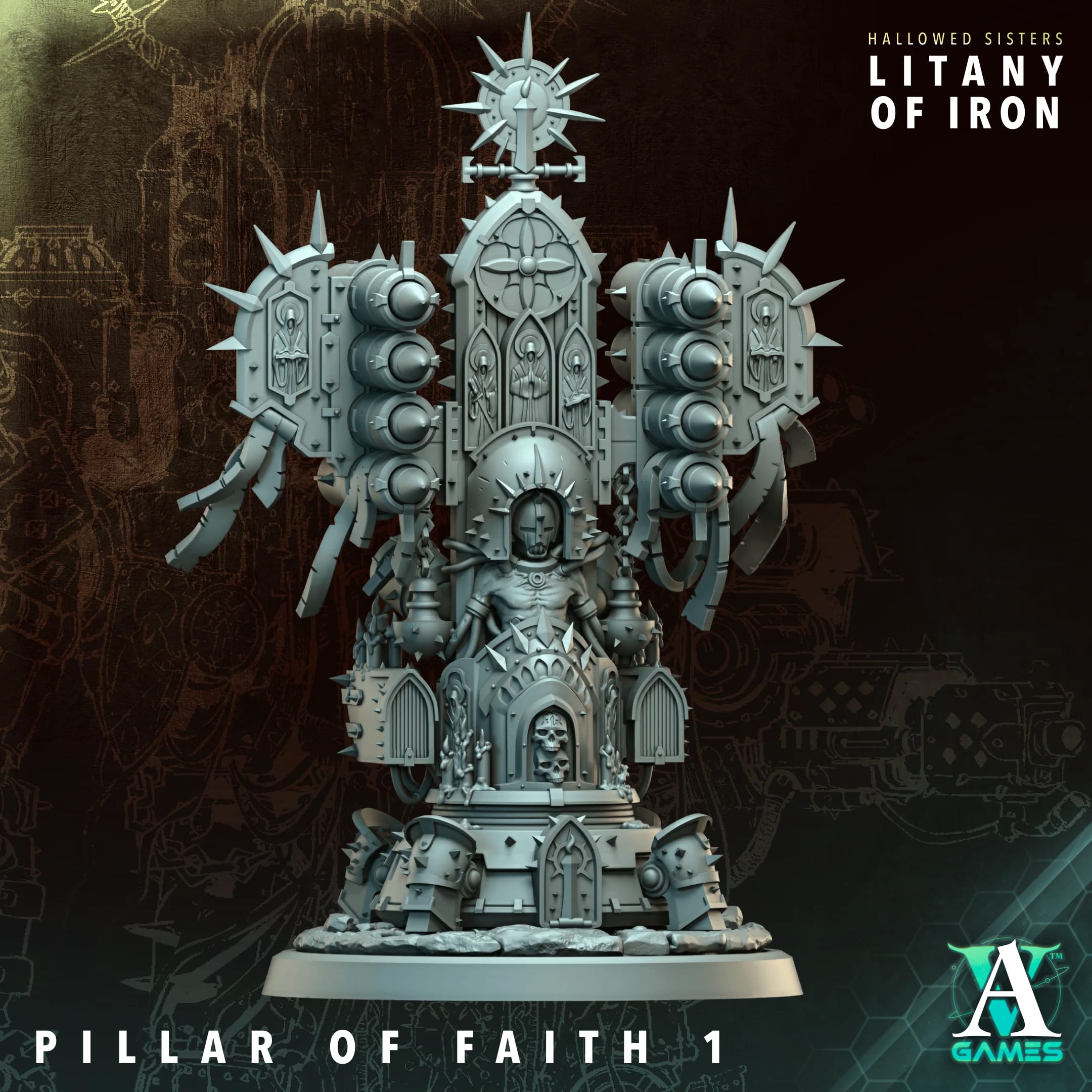 Pillar of Faith - Astral Crusaders & Hallowed Sisters Archvillain Games