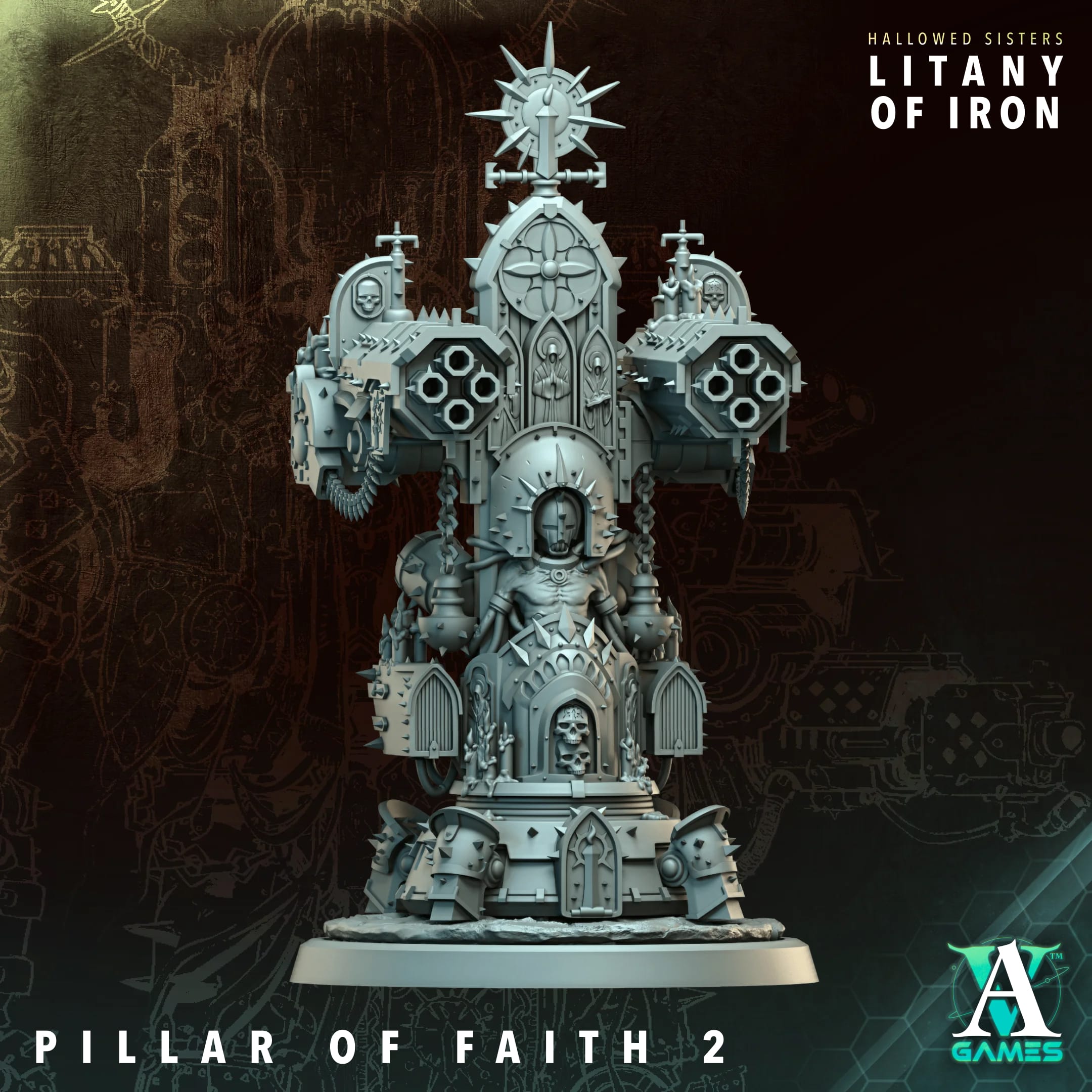 Pillar of Faith - Astral Crusaders & Hallowed Sisters Archvillain Games