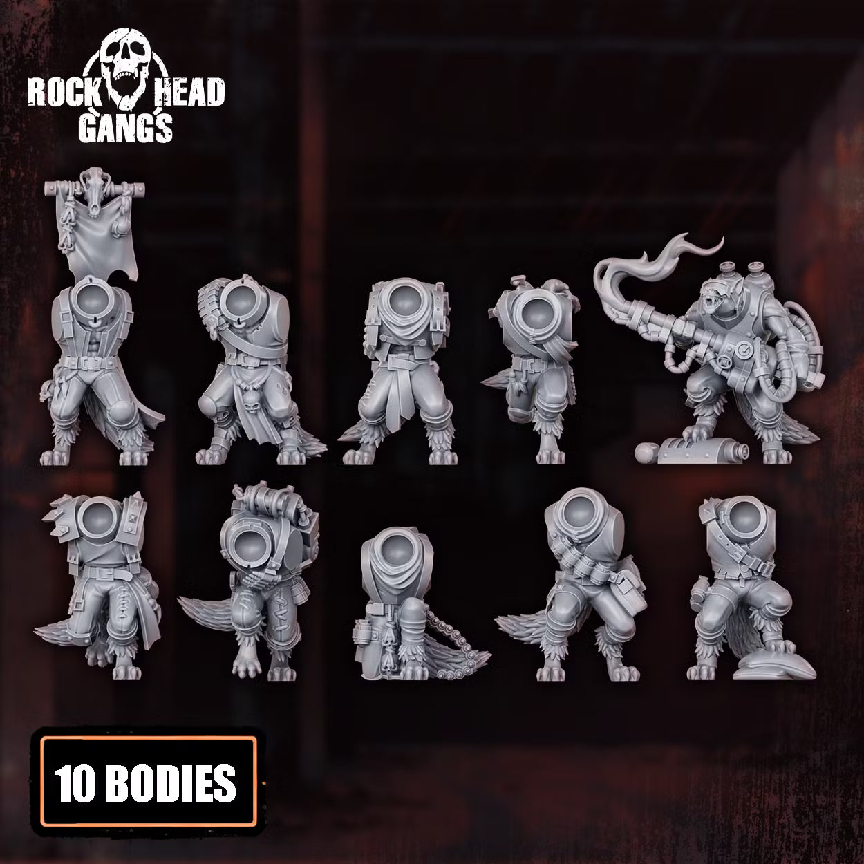 Rabid Godhound Cultists - Builder kit DakkaDakka