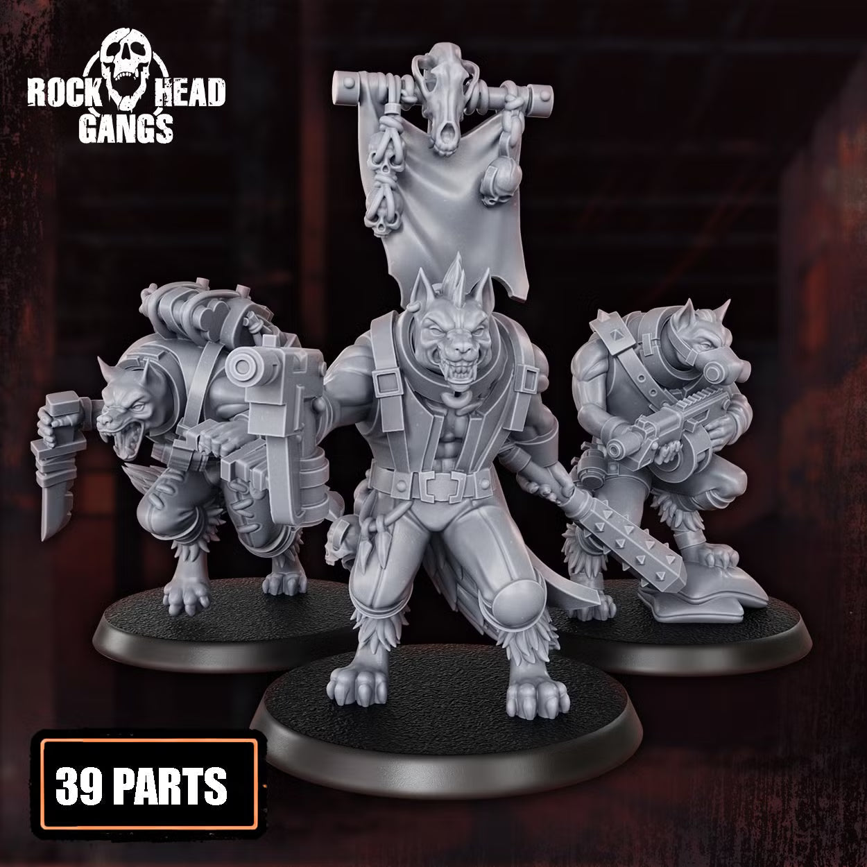 Rabid Godhound Cultists - Builder kit DakkaDakka