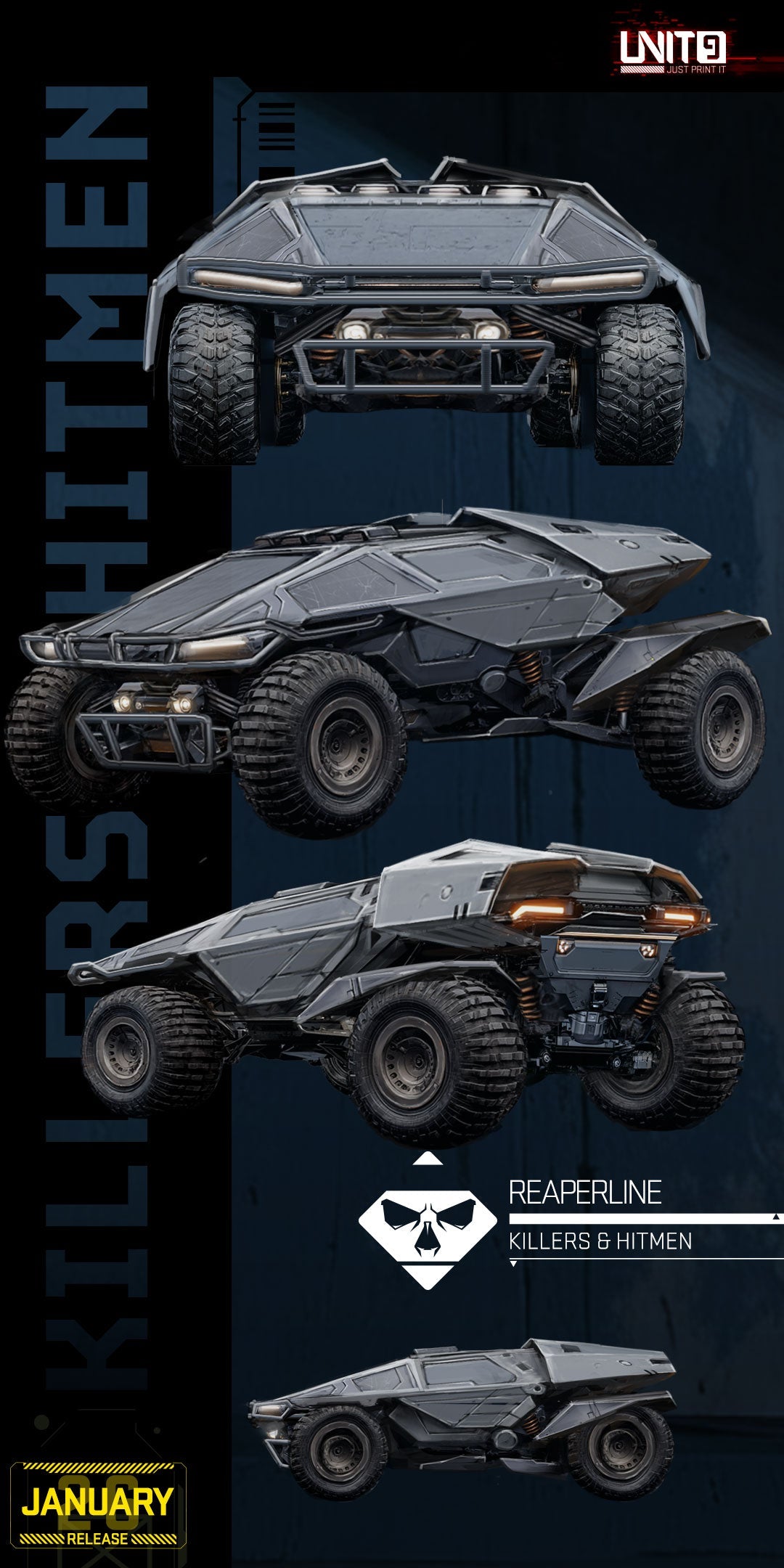 Reaperline - Killers & Hitmen (JAN 2026) Unit 9