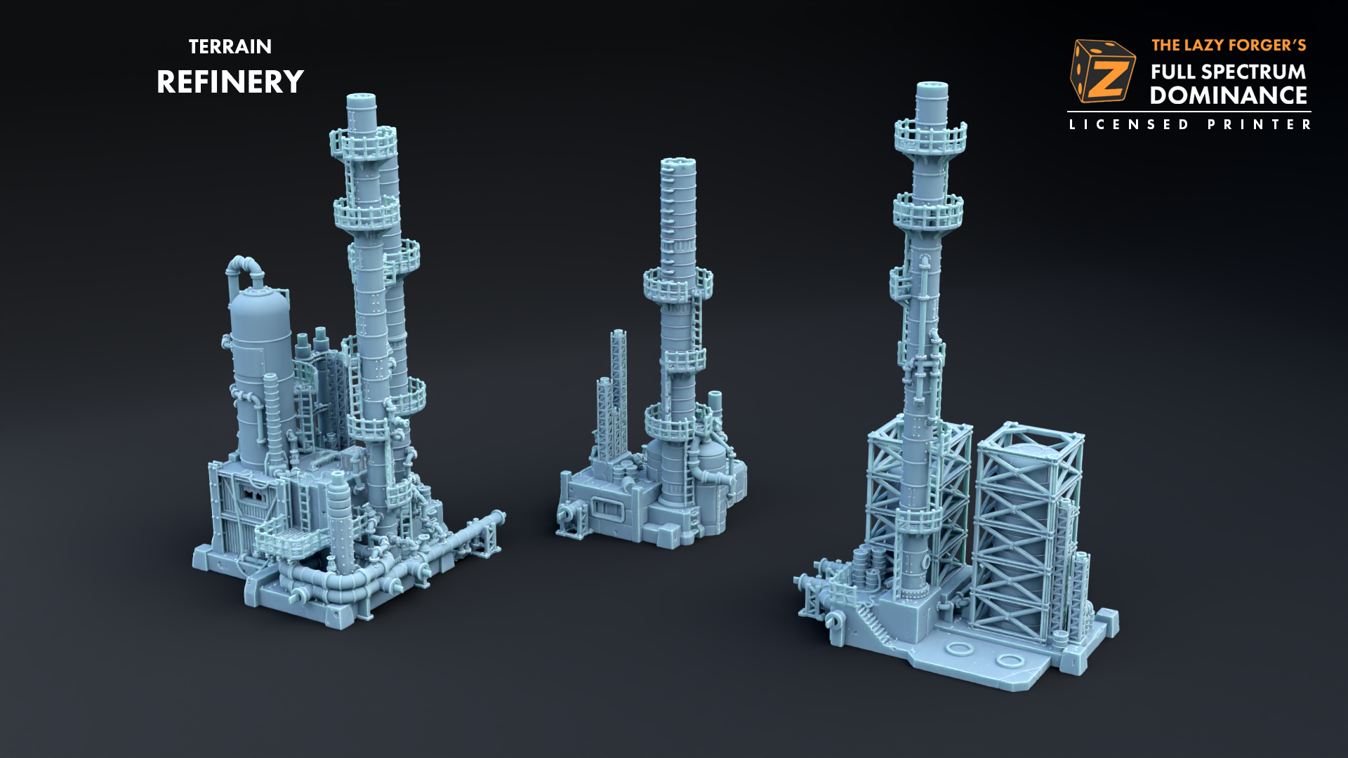 Refinery - 6-8mm Terrain - FSD The Lazy Forger
