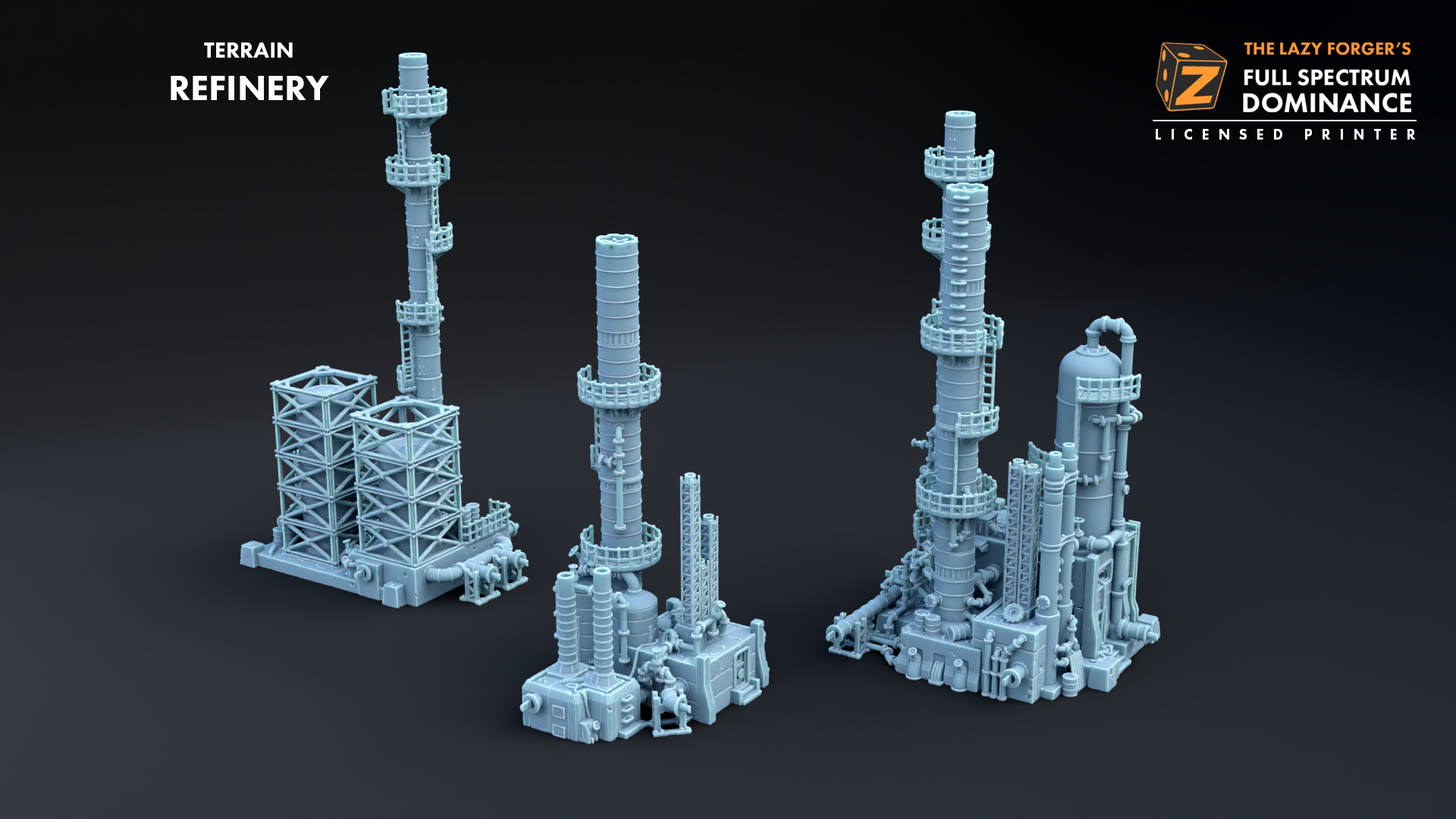 Refinery - 6-8mm Terrain - FSD The Lazy Forger