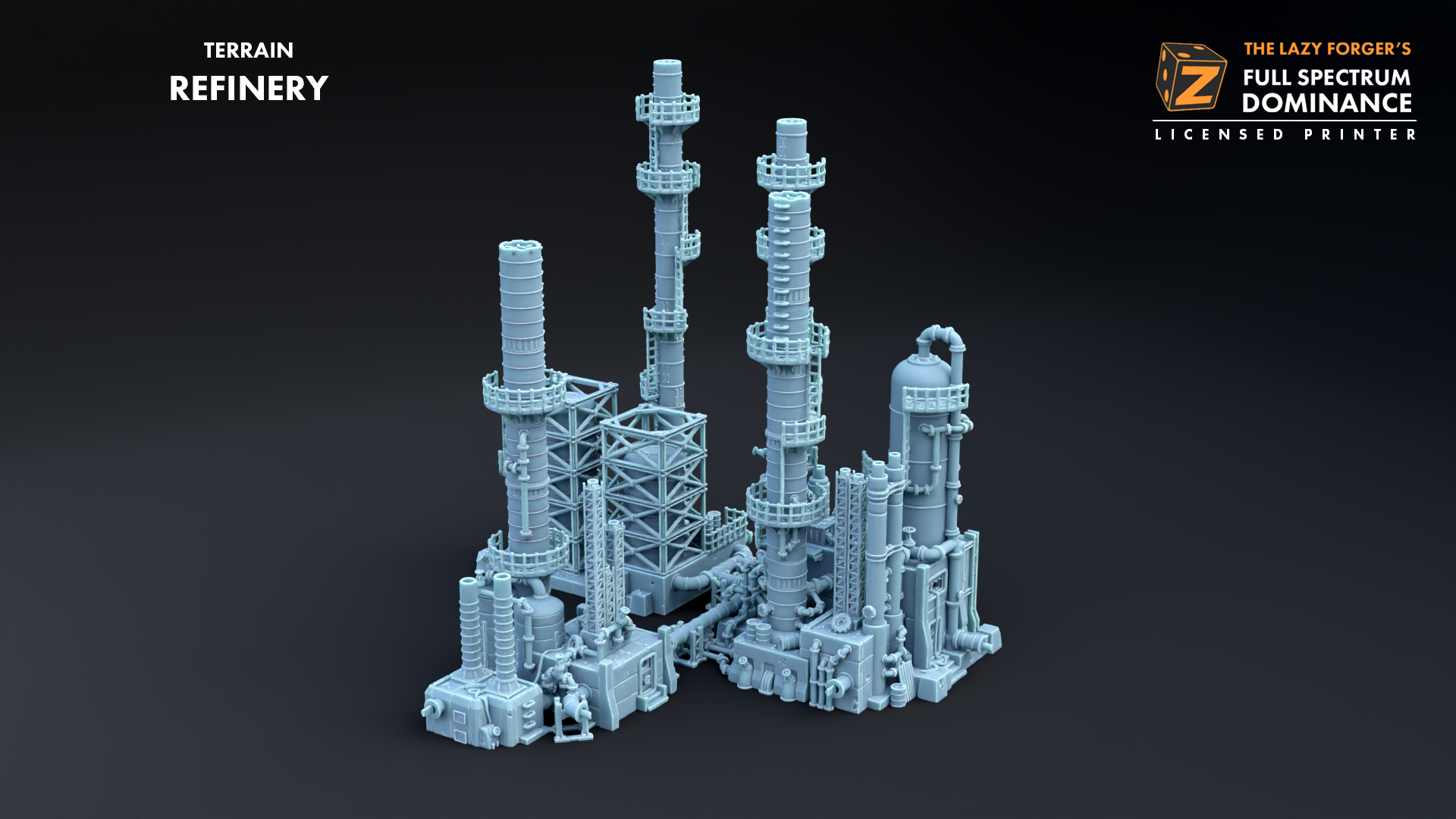 Refinery - 6-8mm Terrain - FSD The Lazy Forger