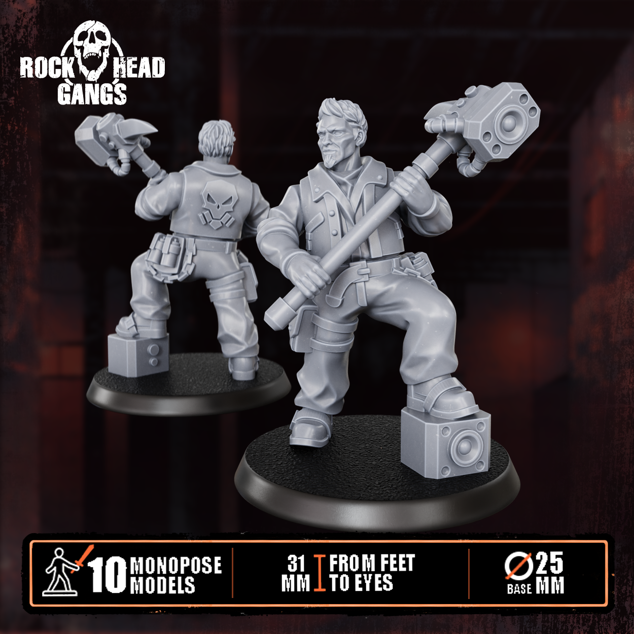Rock'n'Rolla Squad - Preassembled DakkaDakka