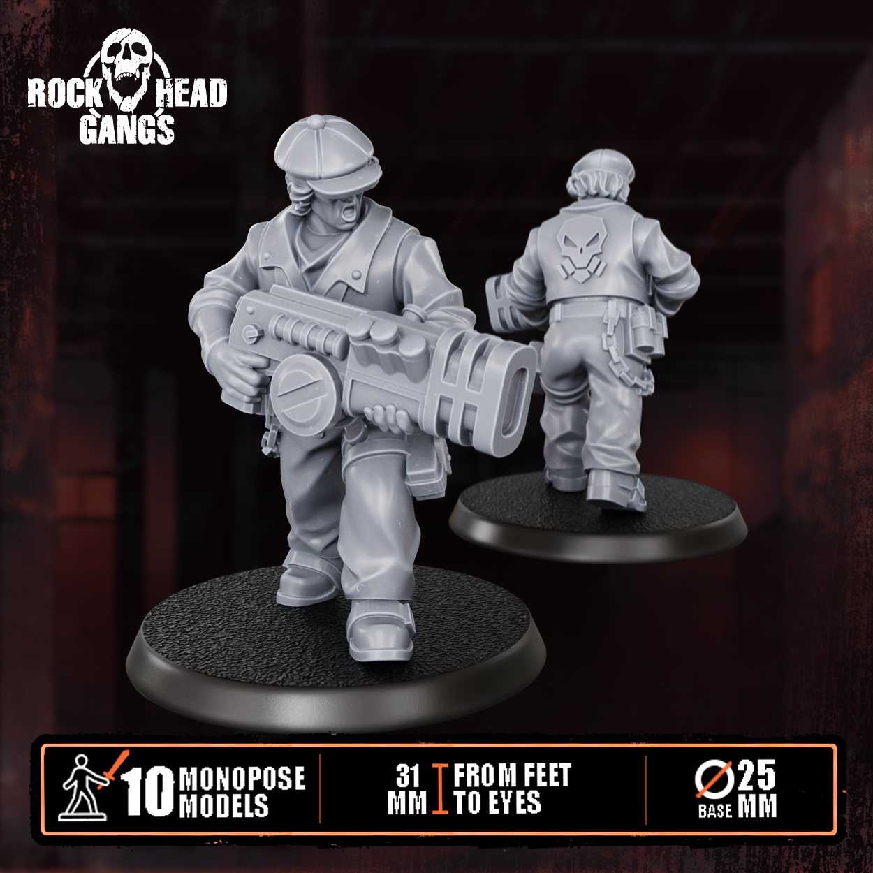 Rock'n'Rolla Squad - Preassembled DakkaDakka