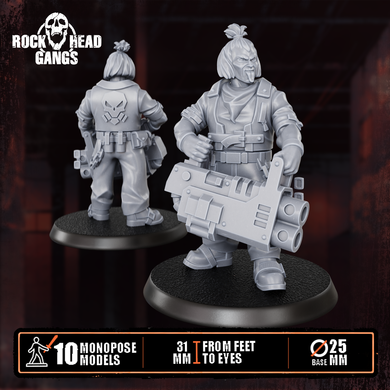 Rock'n'Rolla Squad - Preassembled DakkaDakka