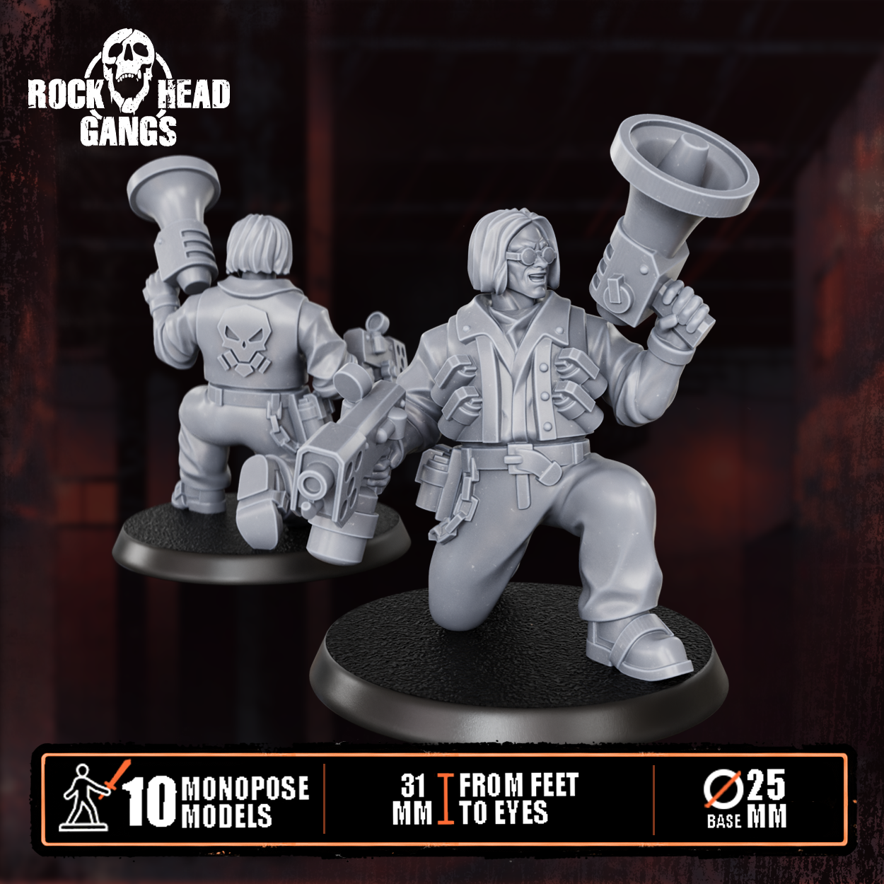 Rock'n'Rolla Squad - Preassembled DakkaDakka