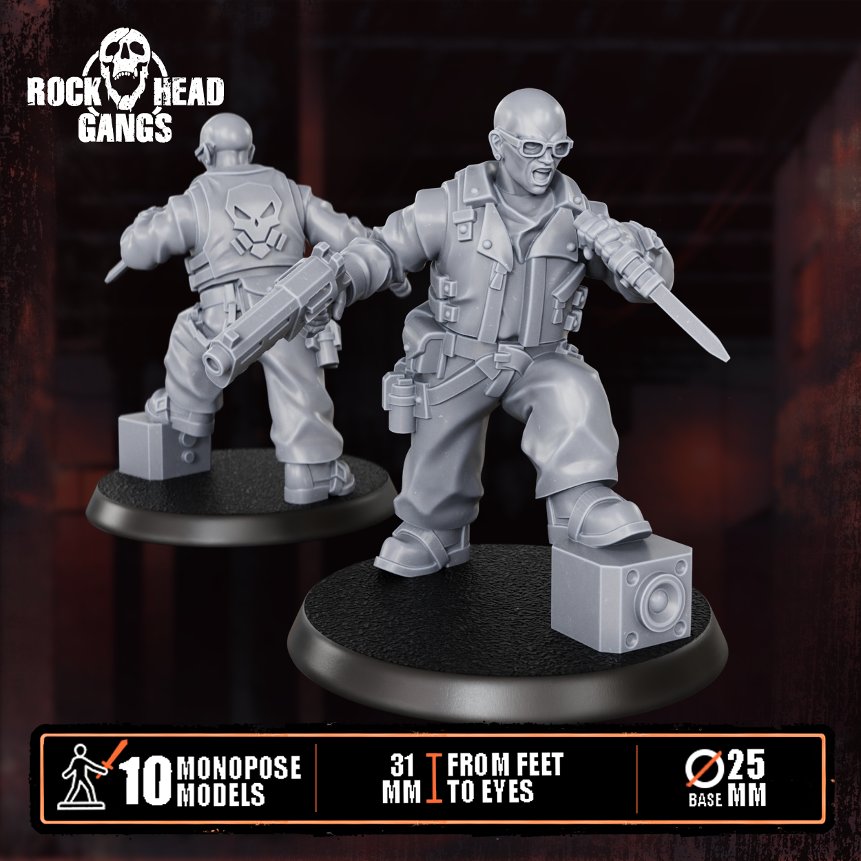 Rock'n'Rolla Squad - Preassembled DakkaDakka