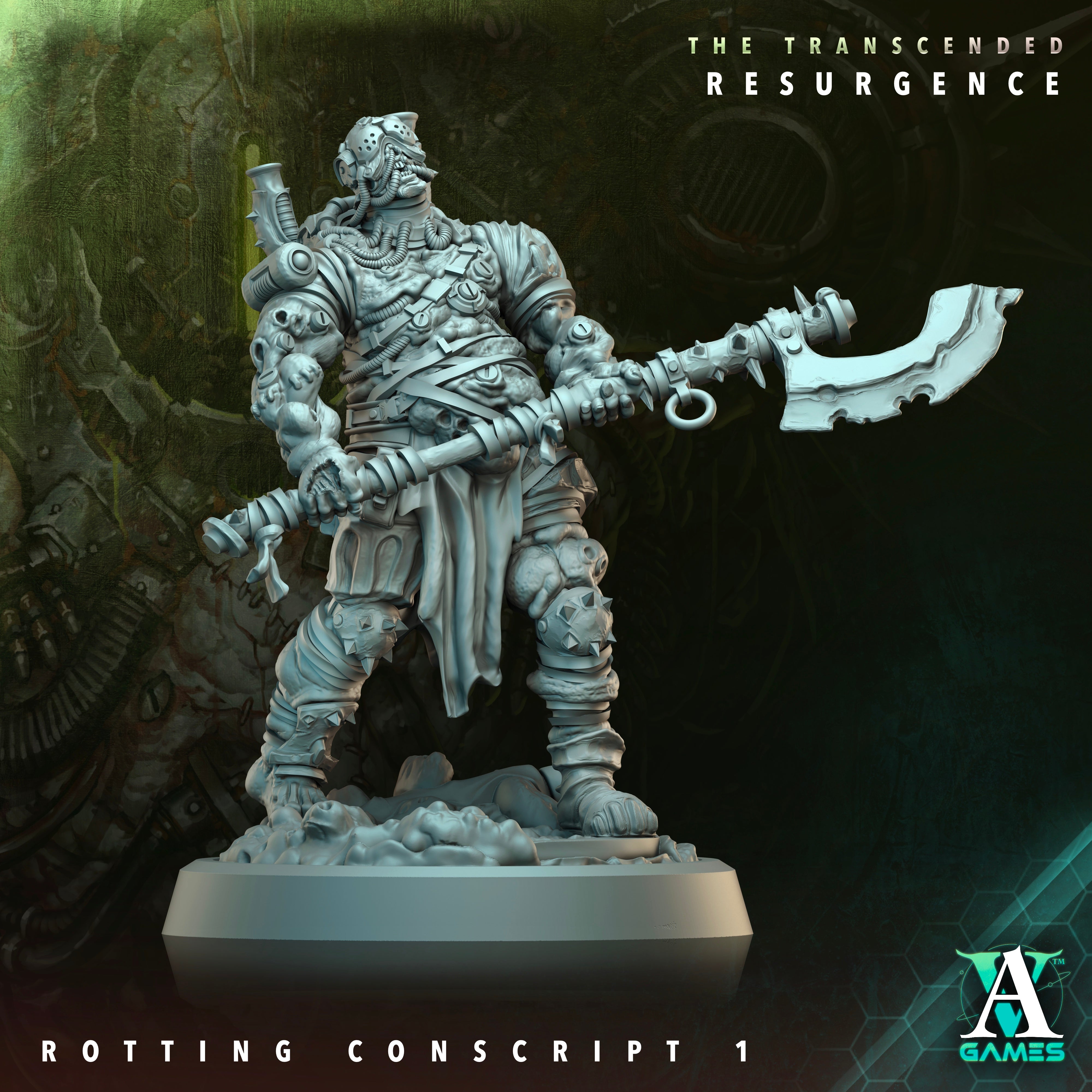 Rotting Conscript Unit (5) - The Transcended Archvillain Games