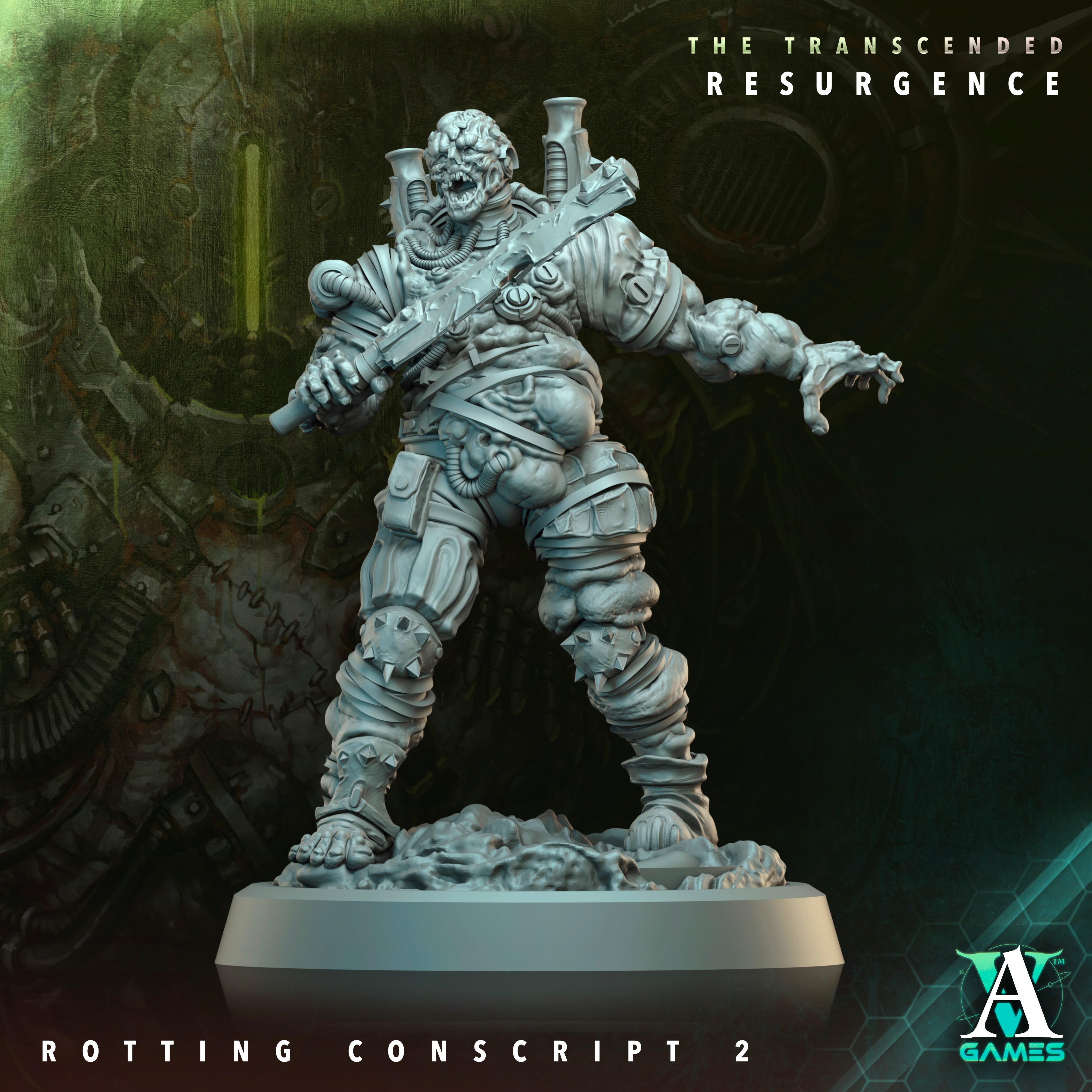 Rotting Conscript Unit (5) - The Transcended Archvillain Games