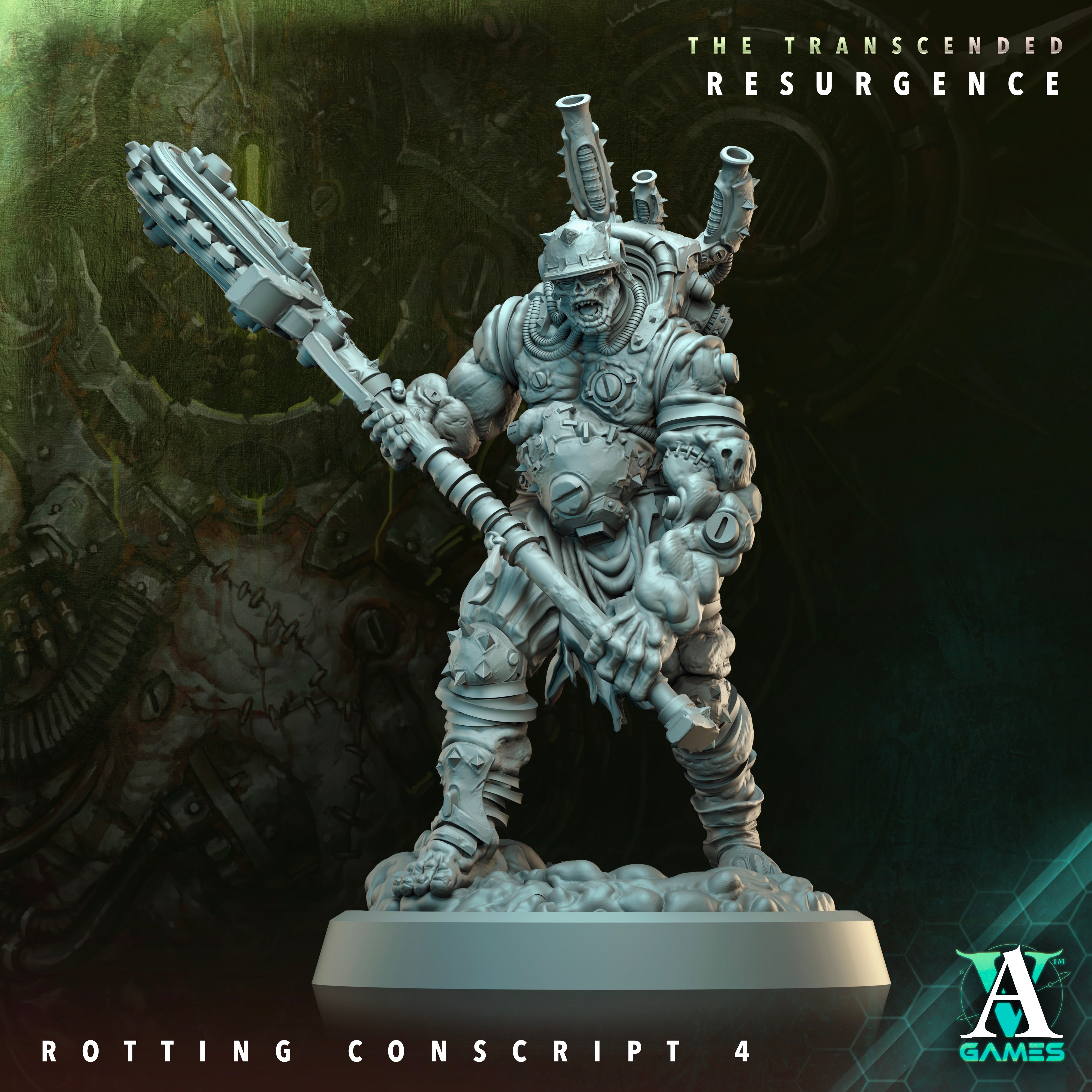 Rotting Conscript Unit (5) - The Transcended Archvillain Games