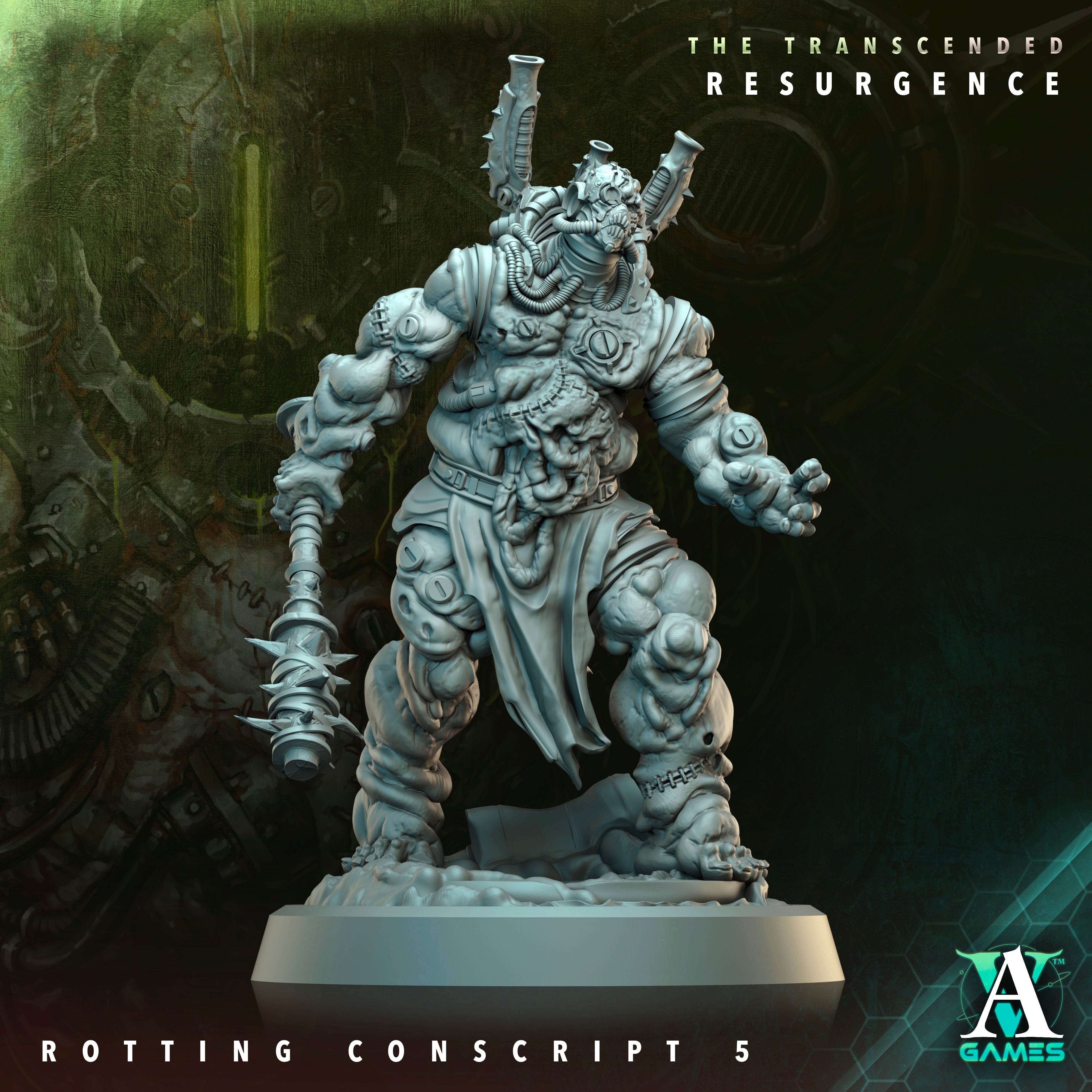 Rotting Conscript Unit (5) - The Transcended Archvillain Games