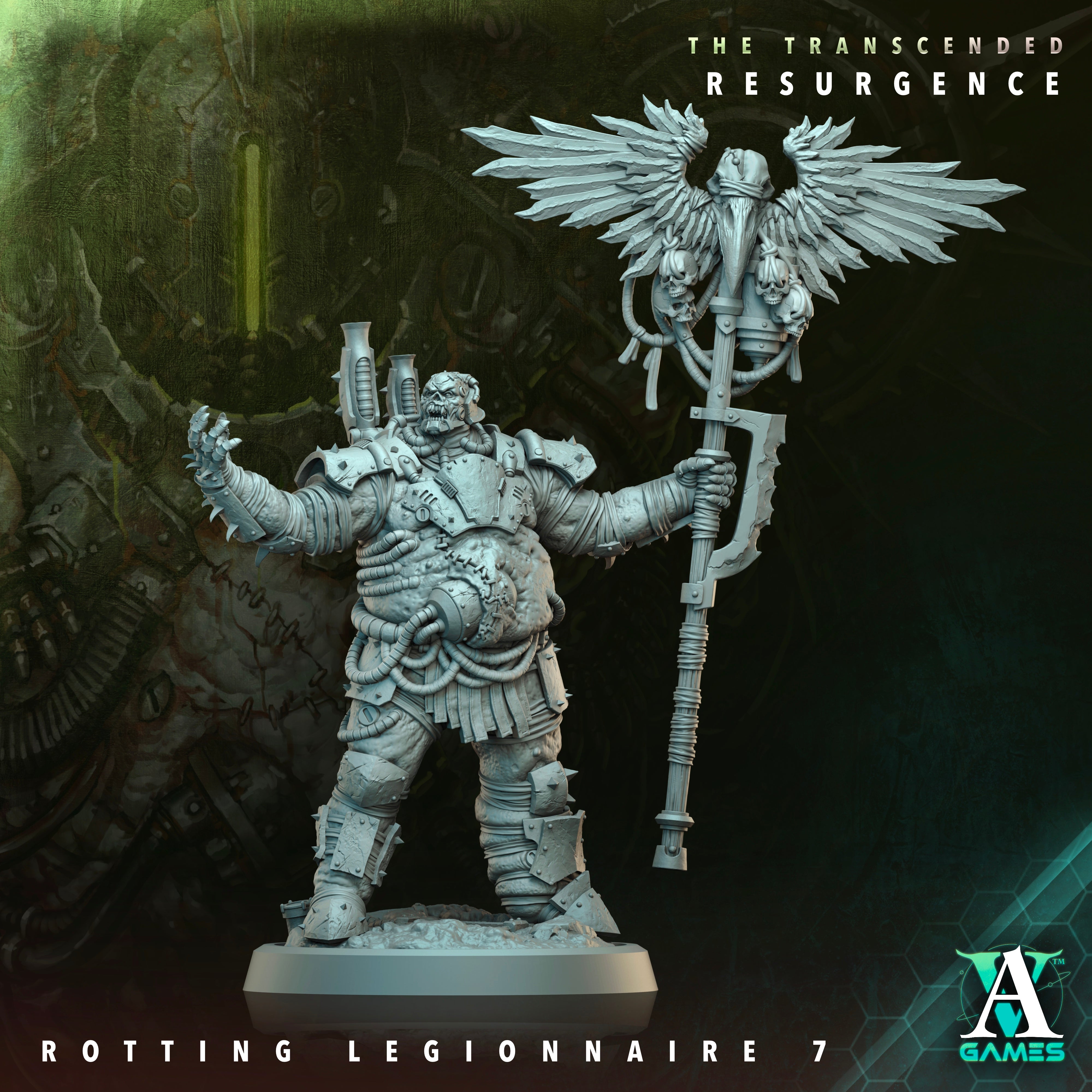 Rotting Legionnaire Unit (7) - The Transcended Archvillain Games