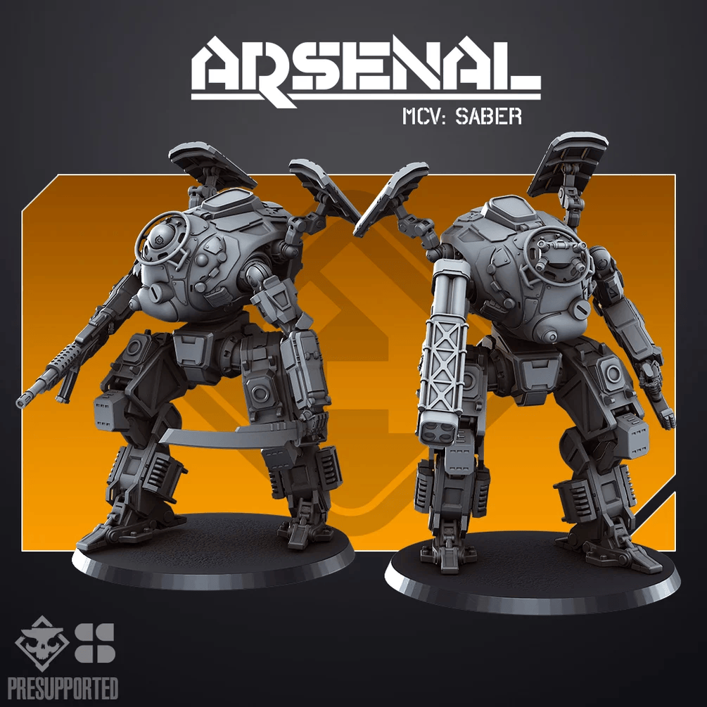 Saber - MCV Mech Skullforge Studios