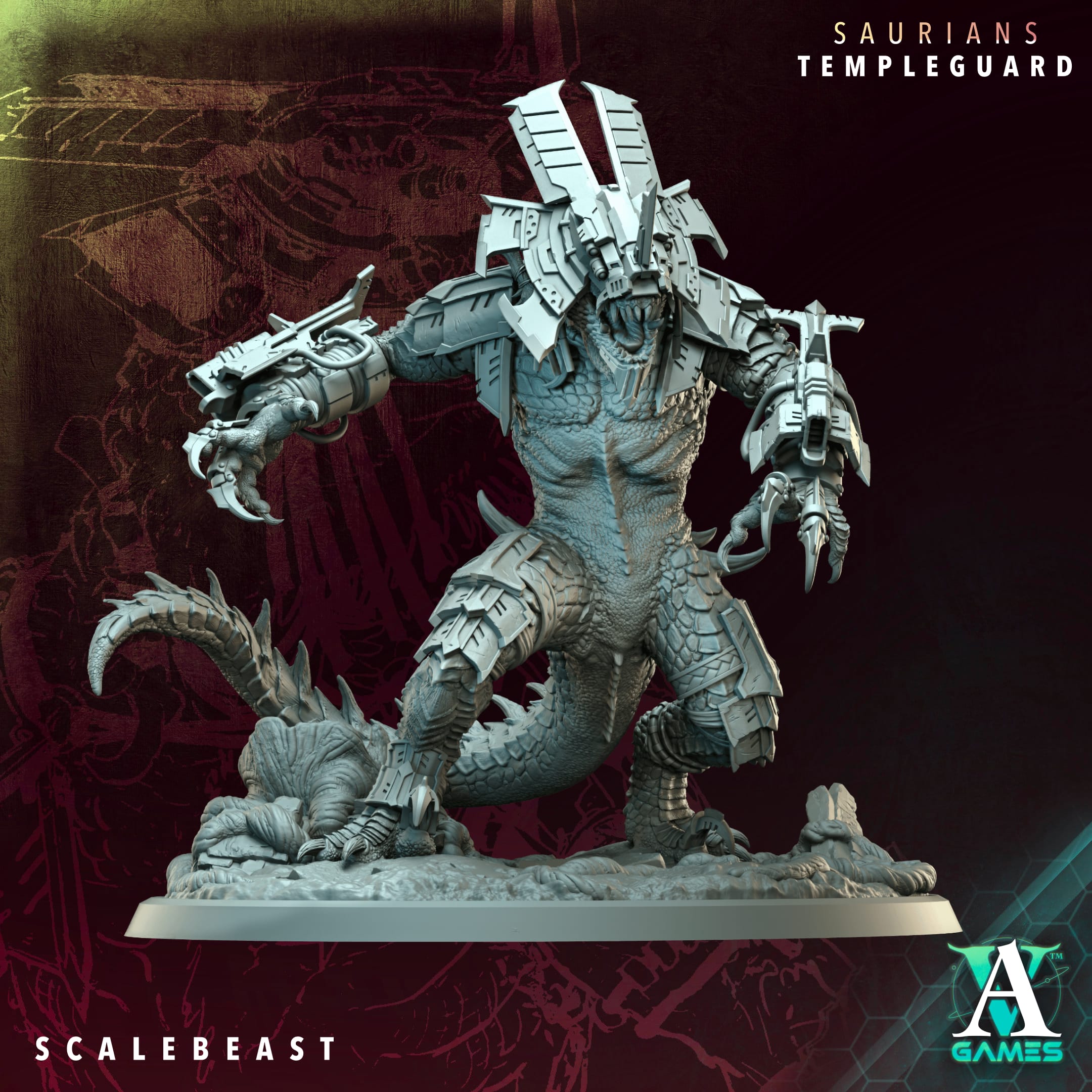 Scalebeast - Saurians Archvillain Games