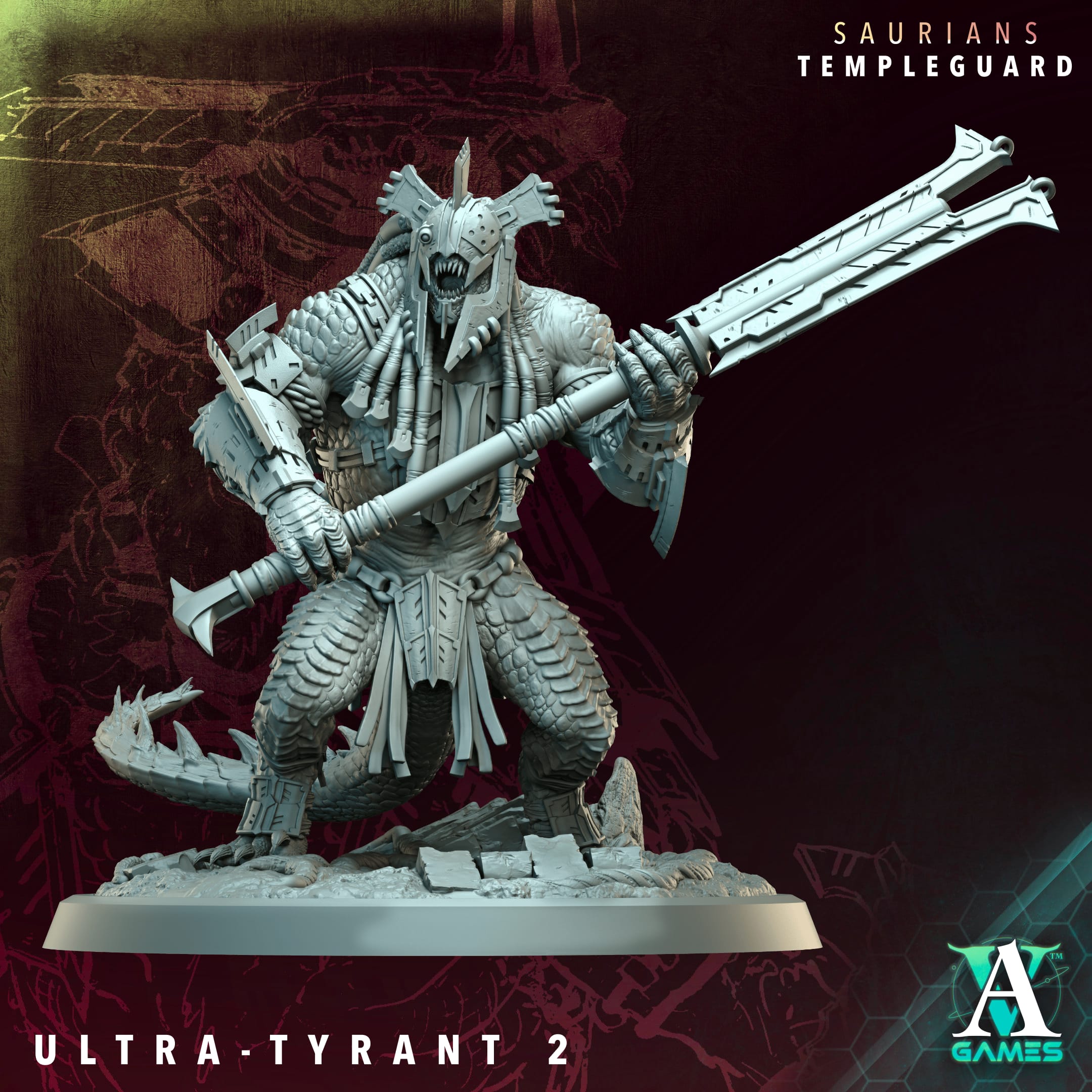 Ultra Tyrants - Saurians Archvillain Games
