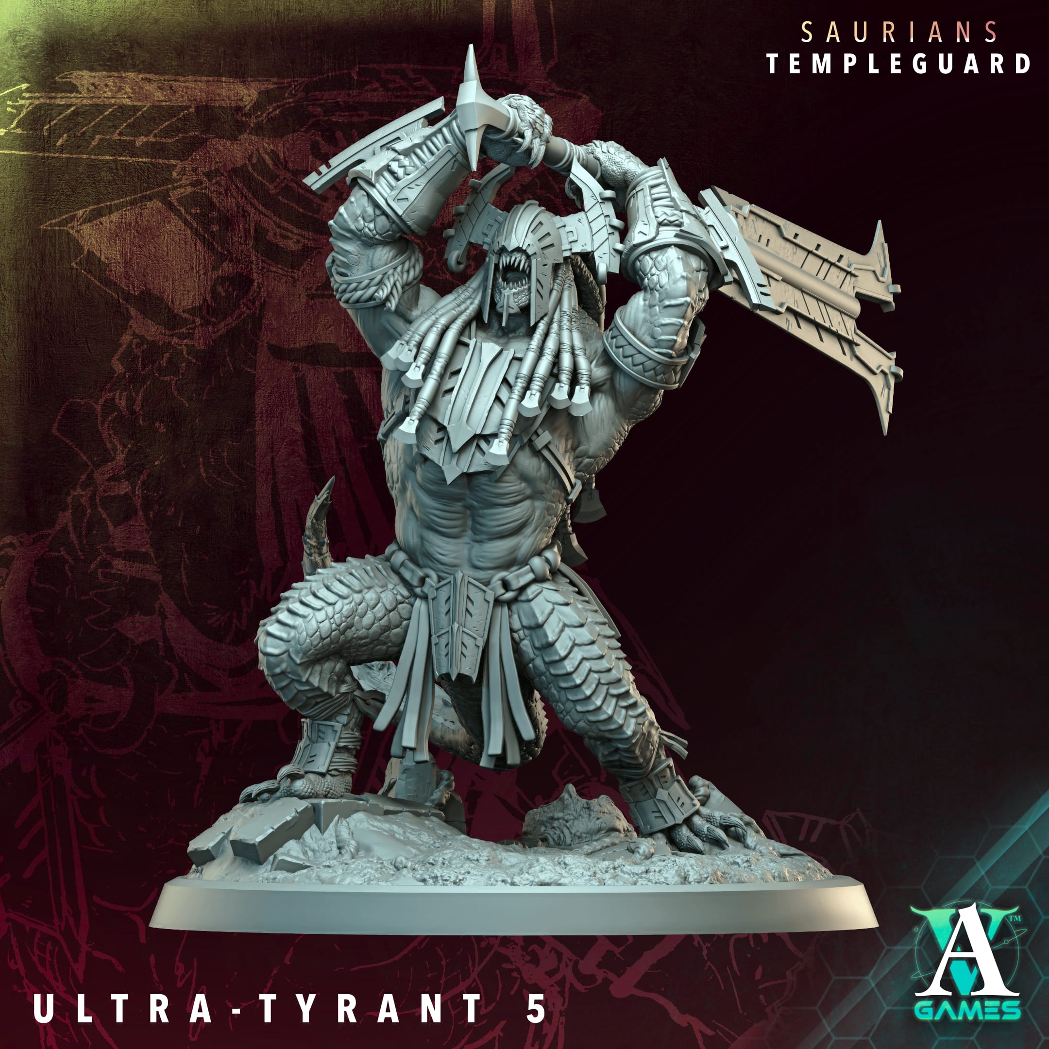 Ultra Tyrants - Saurians Archvillain Games