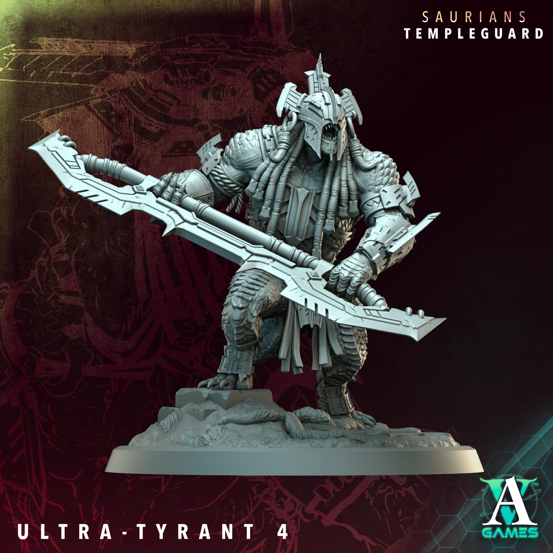 Ultra Tyrants - Saurians Archvillain Games