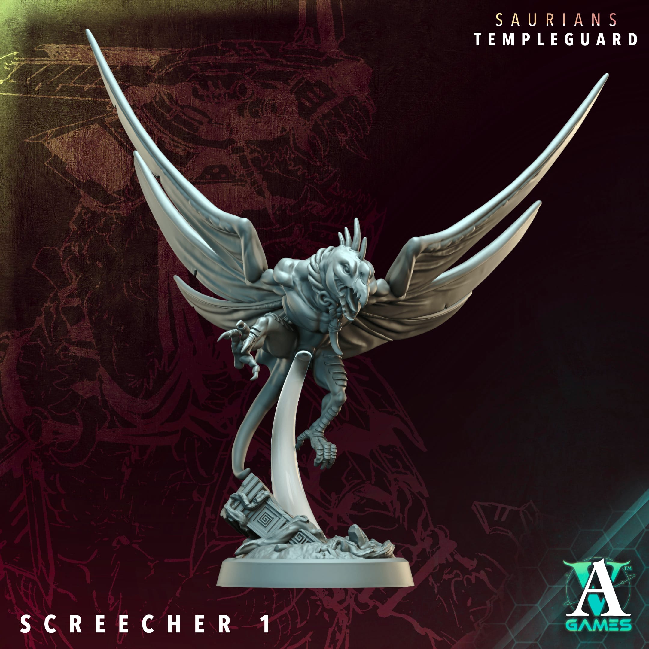 Screechers - Saurians Archvillain Games