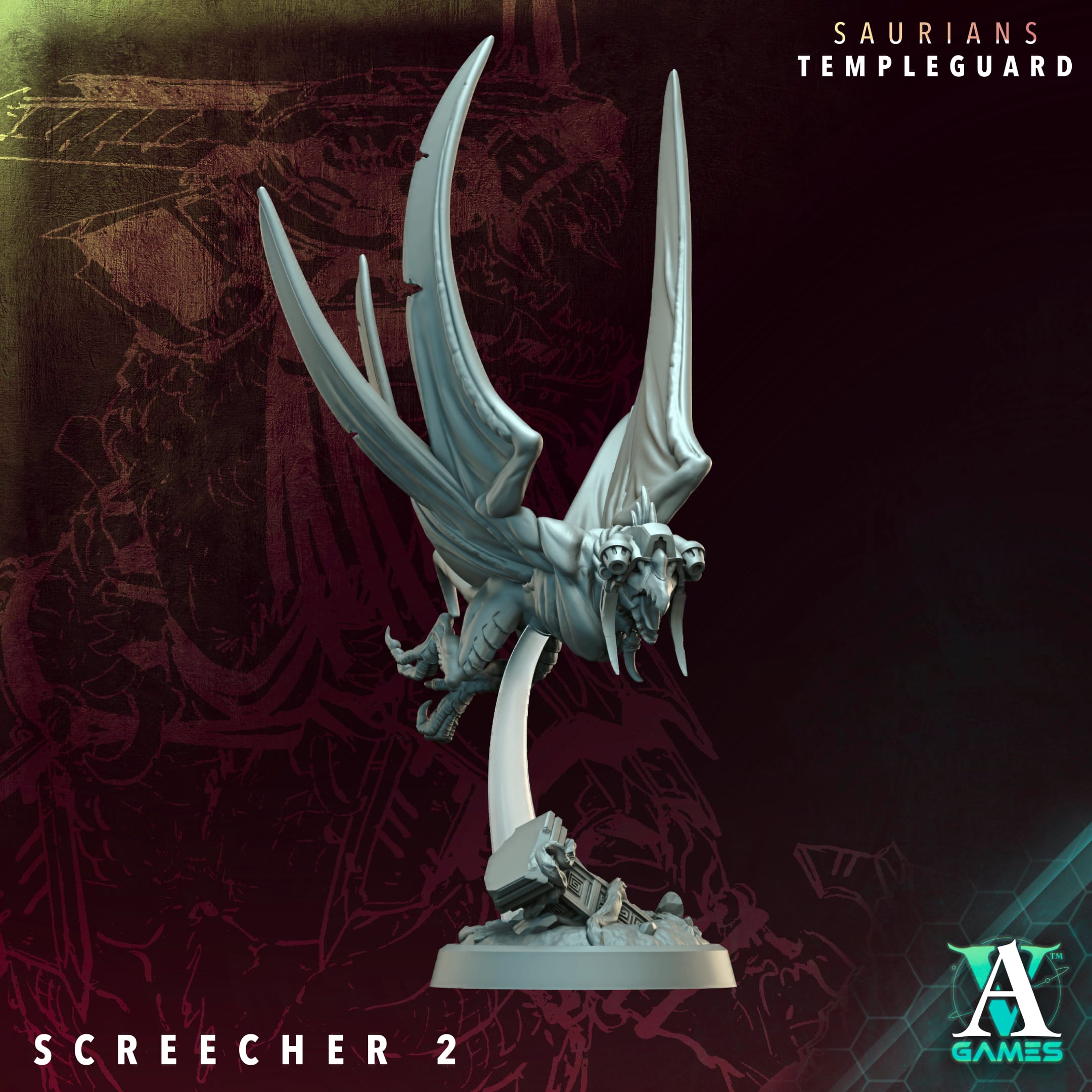 Screechers - Saurians Archvillain Games