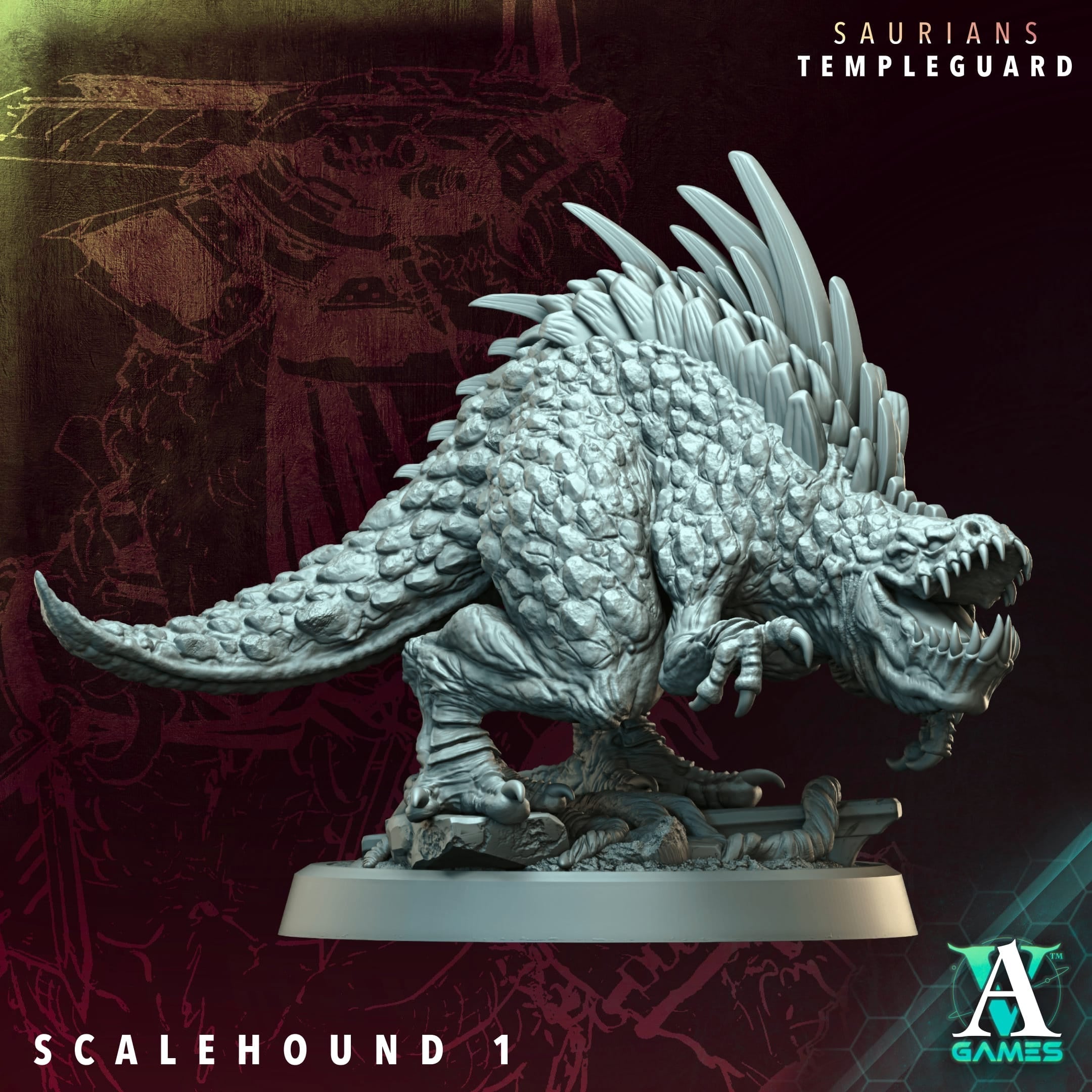 Scalehounds - Saurians Archvillain Games