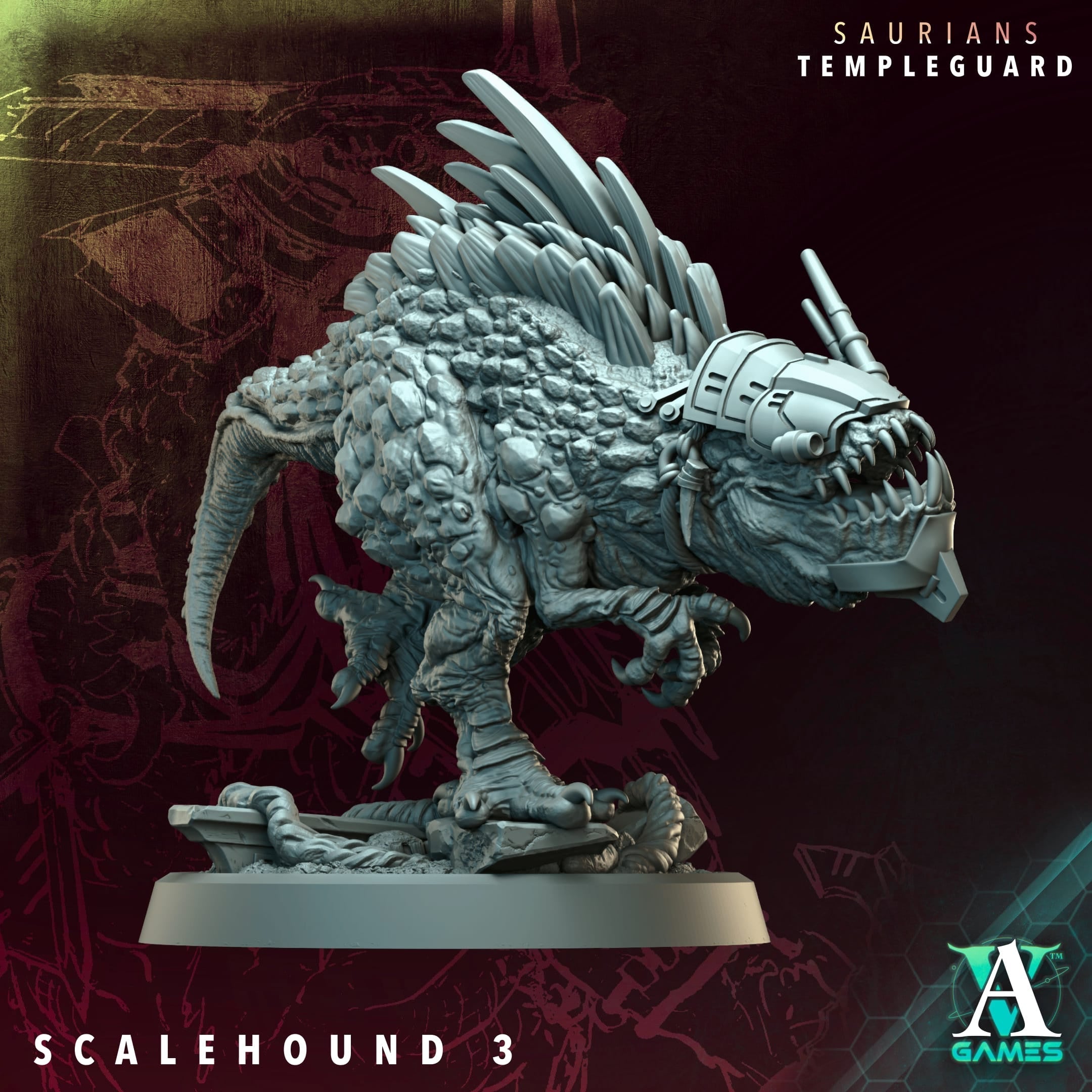 Scalehounds - Saurians Archvillain Games