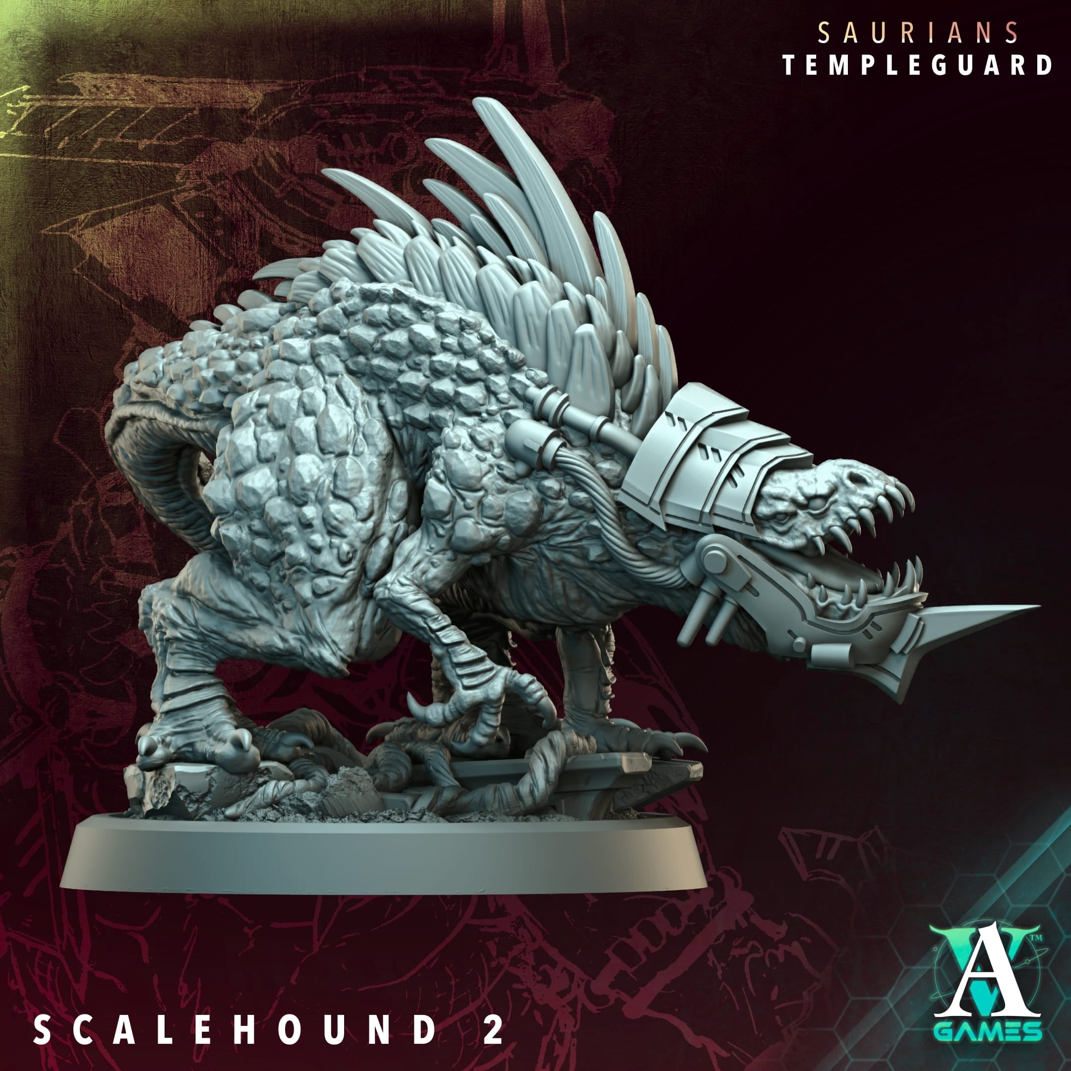 Scalehounds - Saurians Archvillain Games
