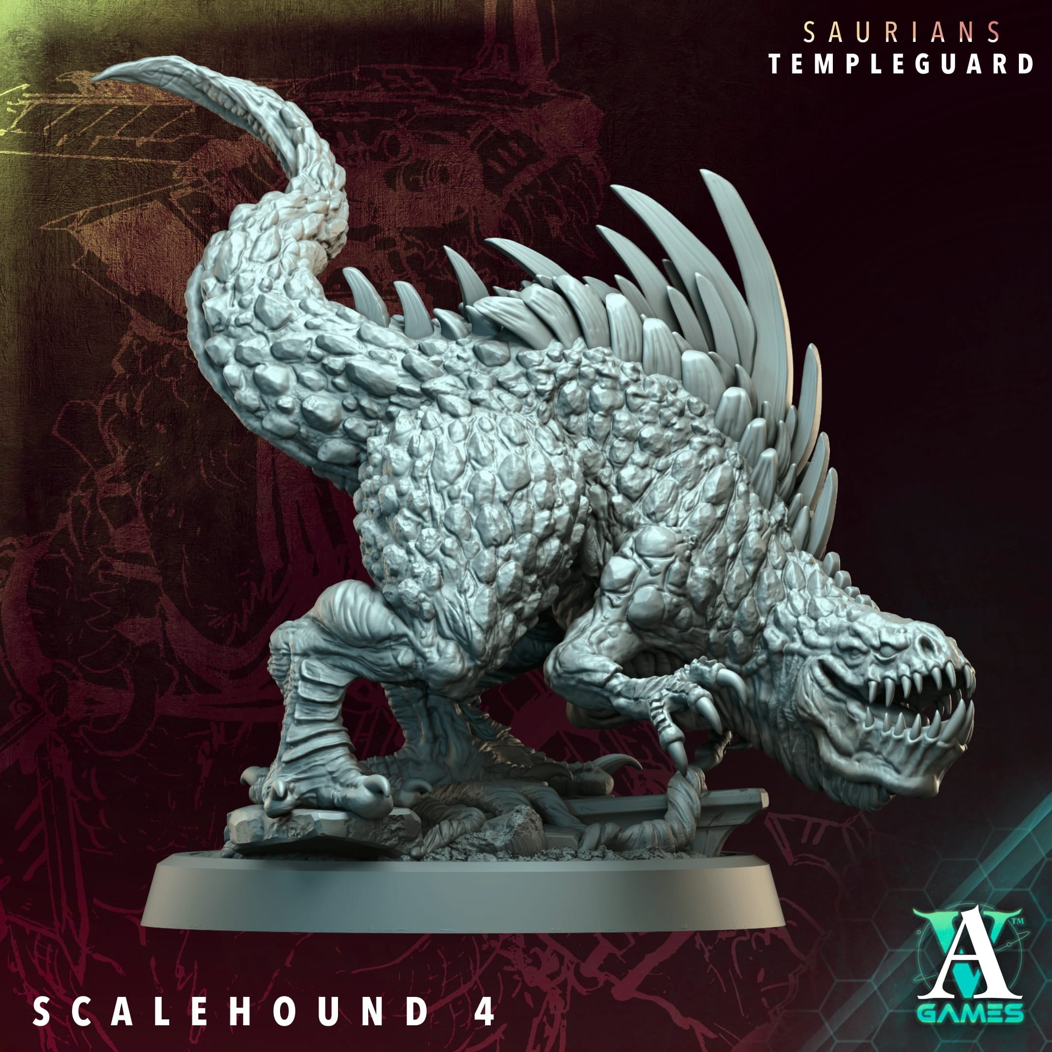 Scalehounds - Saurians Archvillain Games