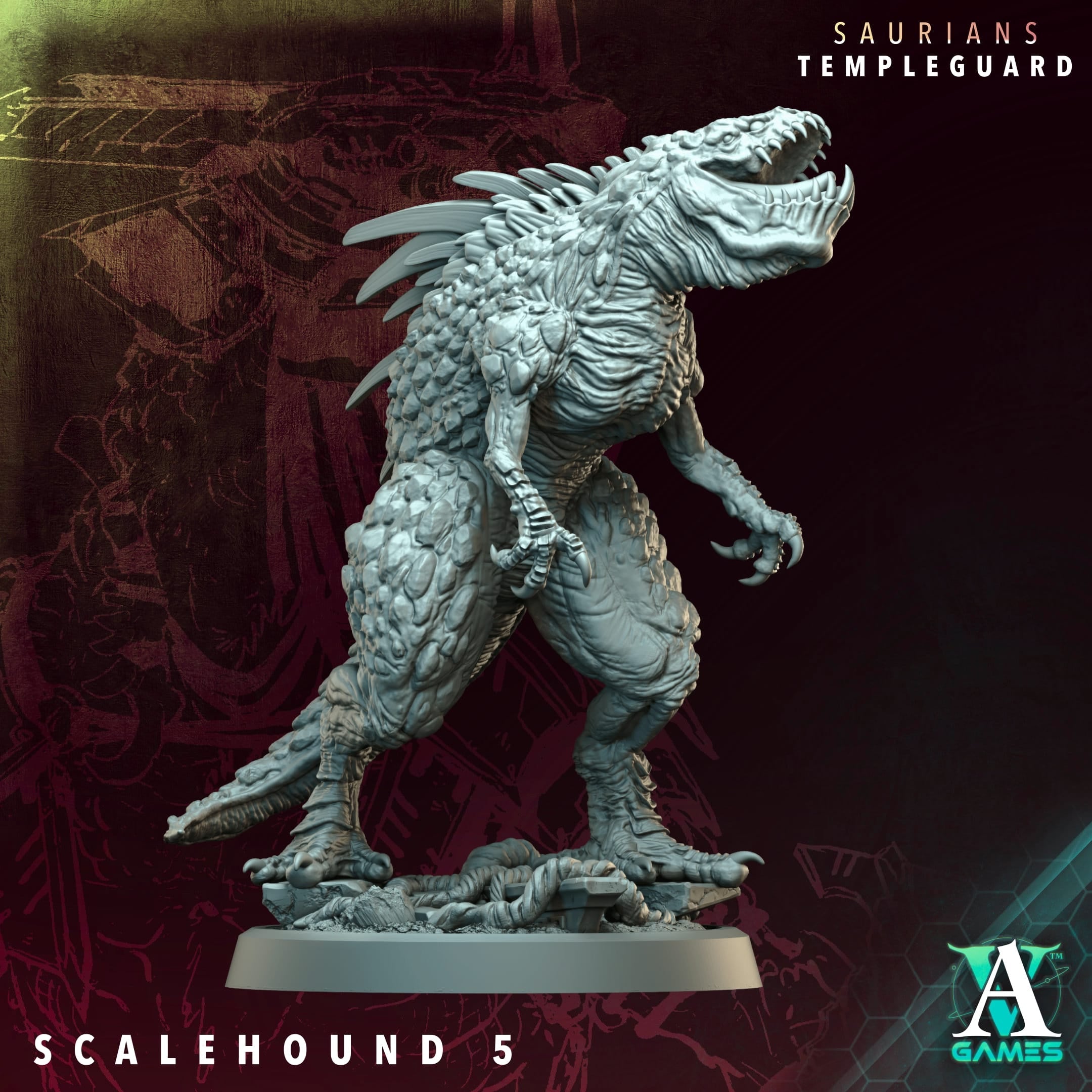Scalehounds - Saurians Archvillain Games