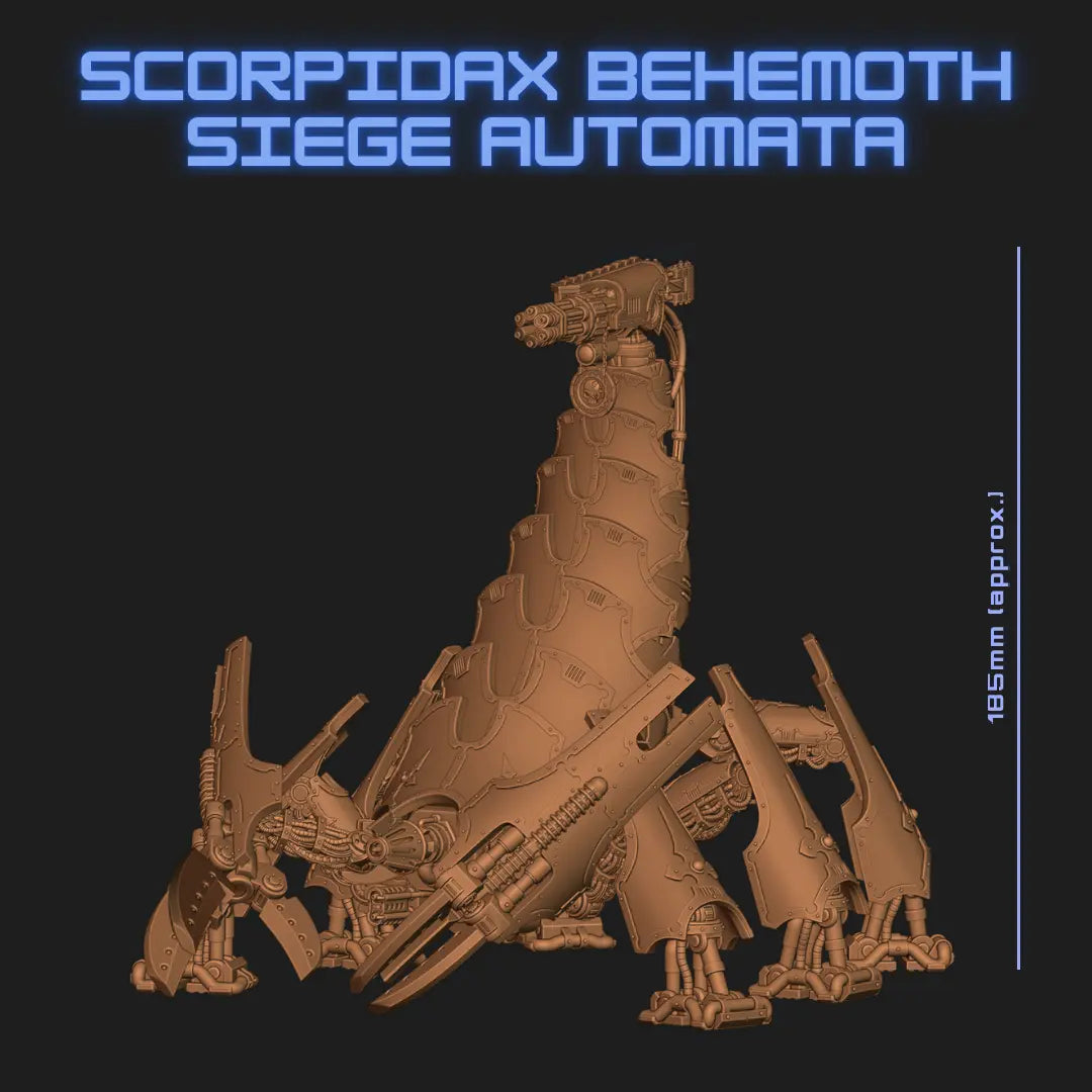 Scorpidax Behemoth Siege Automata Realm of Gears