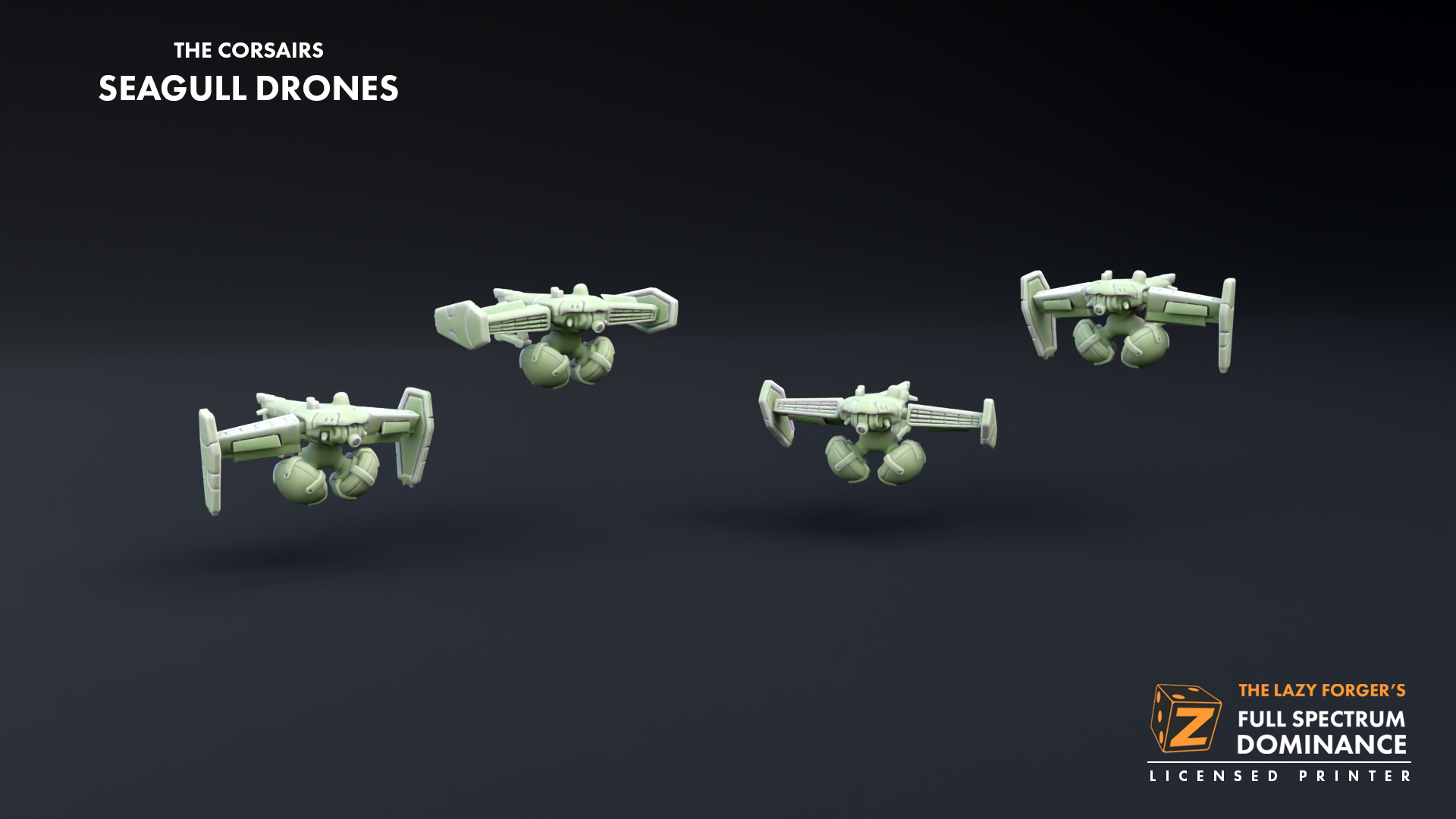 Seagull Drones (4) - The Corsairs The Lazy Forger