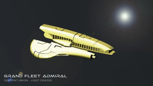 Sentient Union - Light Cruiser Pack (2) - Laserforge Miniatures