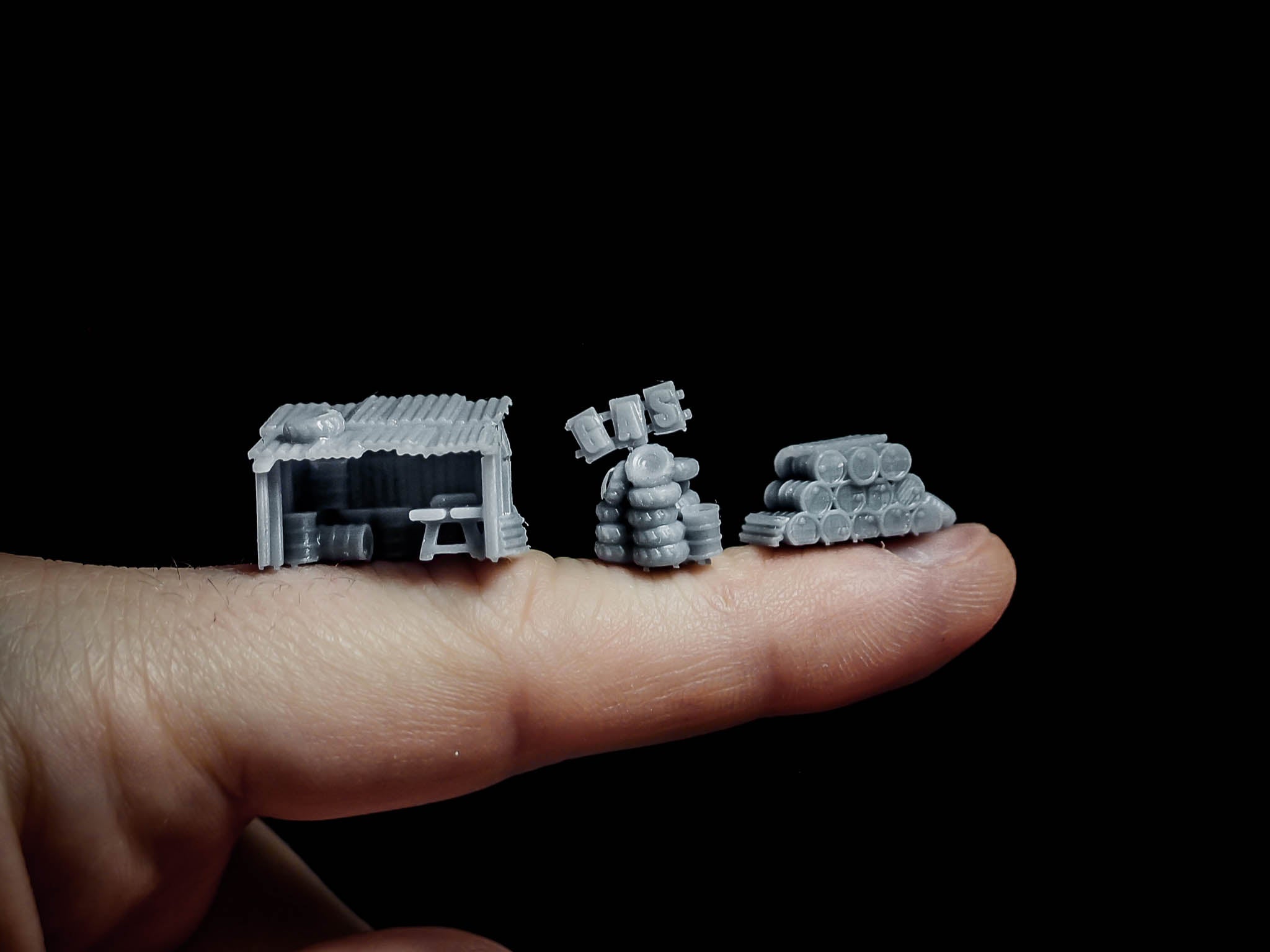 Shanty Roads & Fuel Station - 6-8mm Terrain - FSD The Lazy Forger