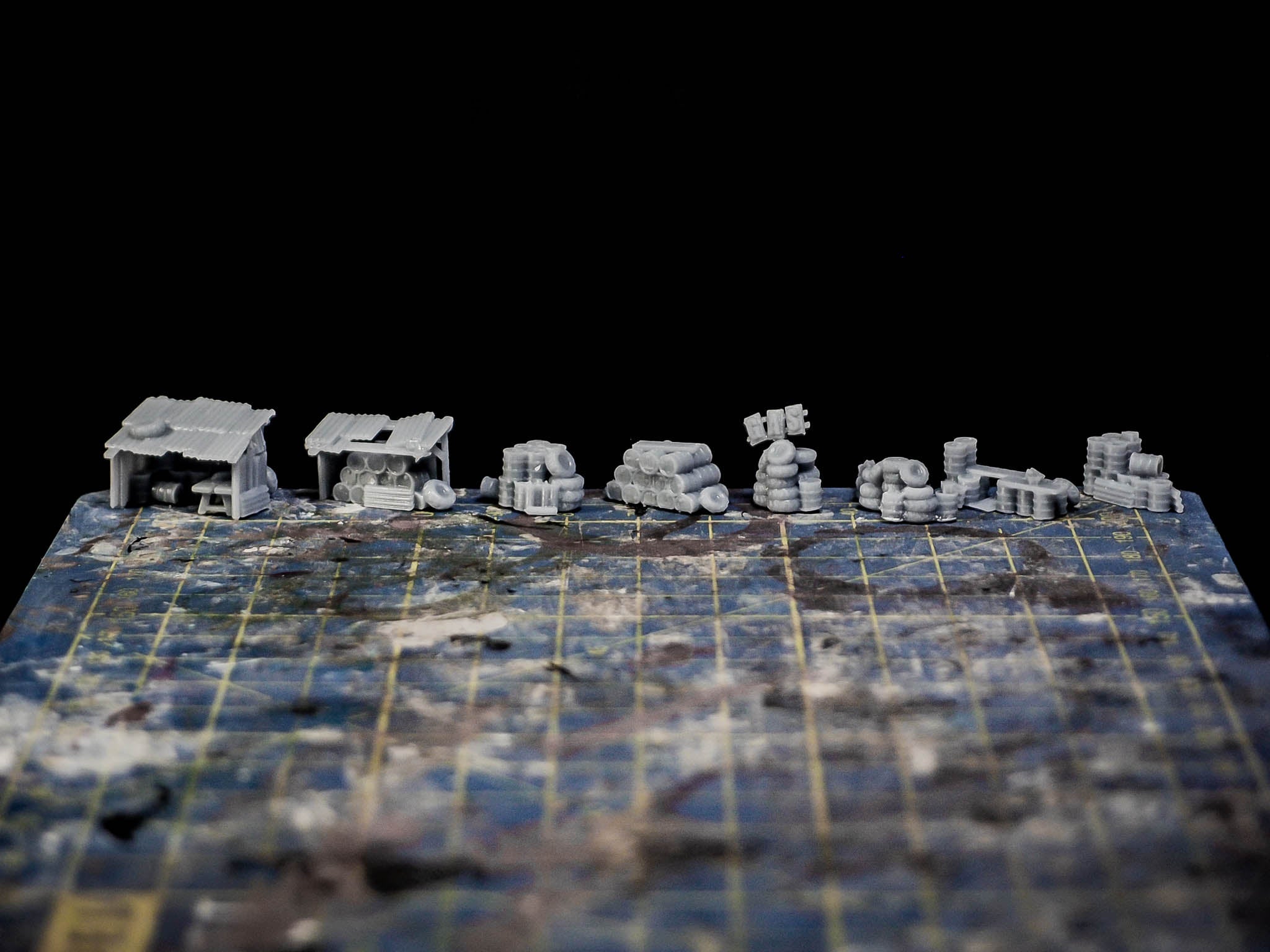 Shanty Roads & Fuel Station - 6-8mm Terrain - FSD The Lazy Forger