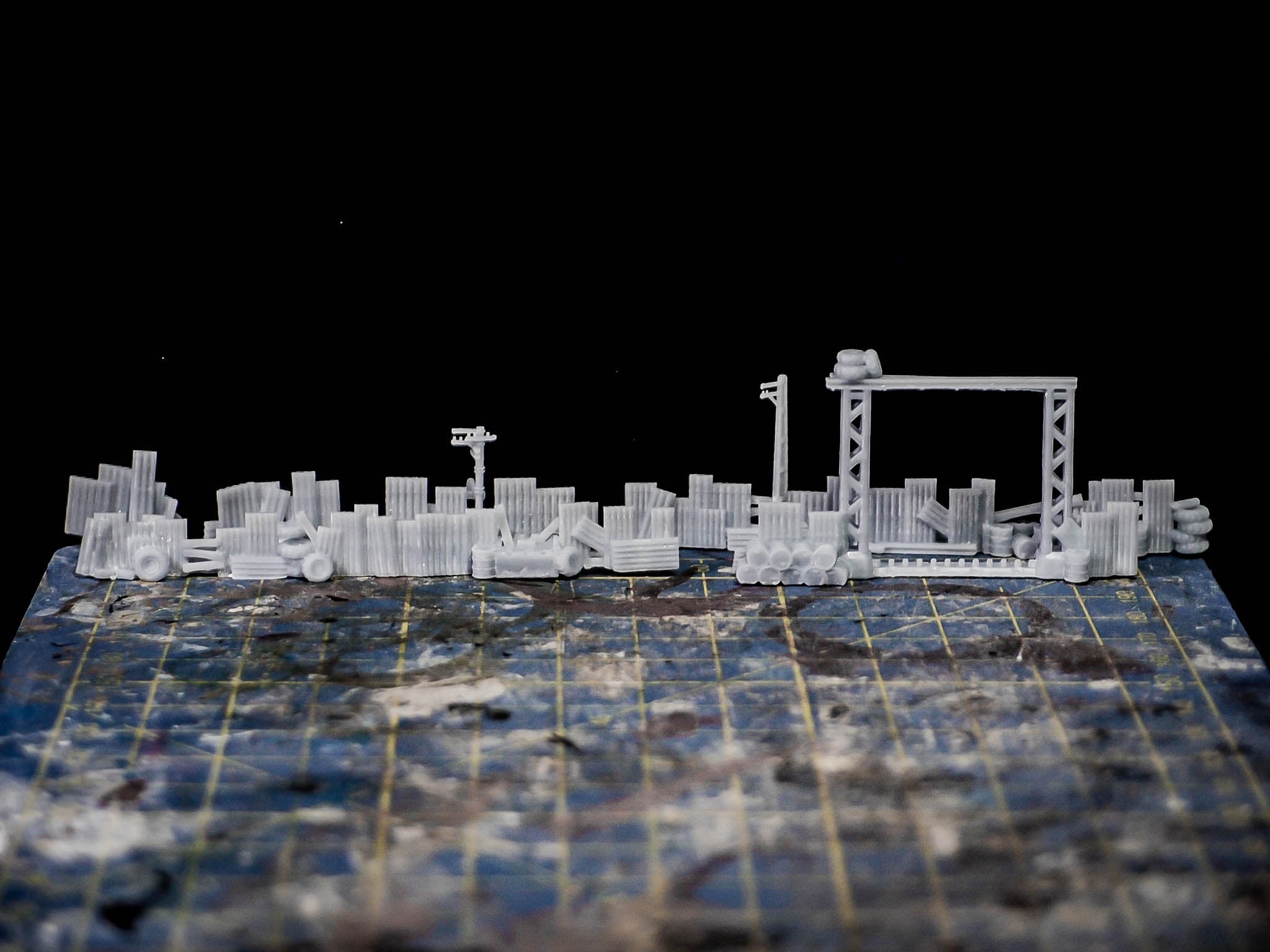 Shanty Roads & Fuel Station - 6-8mm Terrain - FSD The Lazy Forger