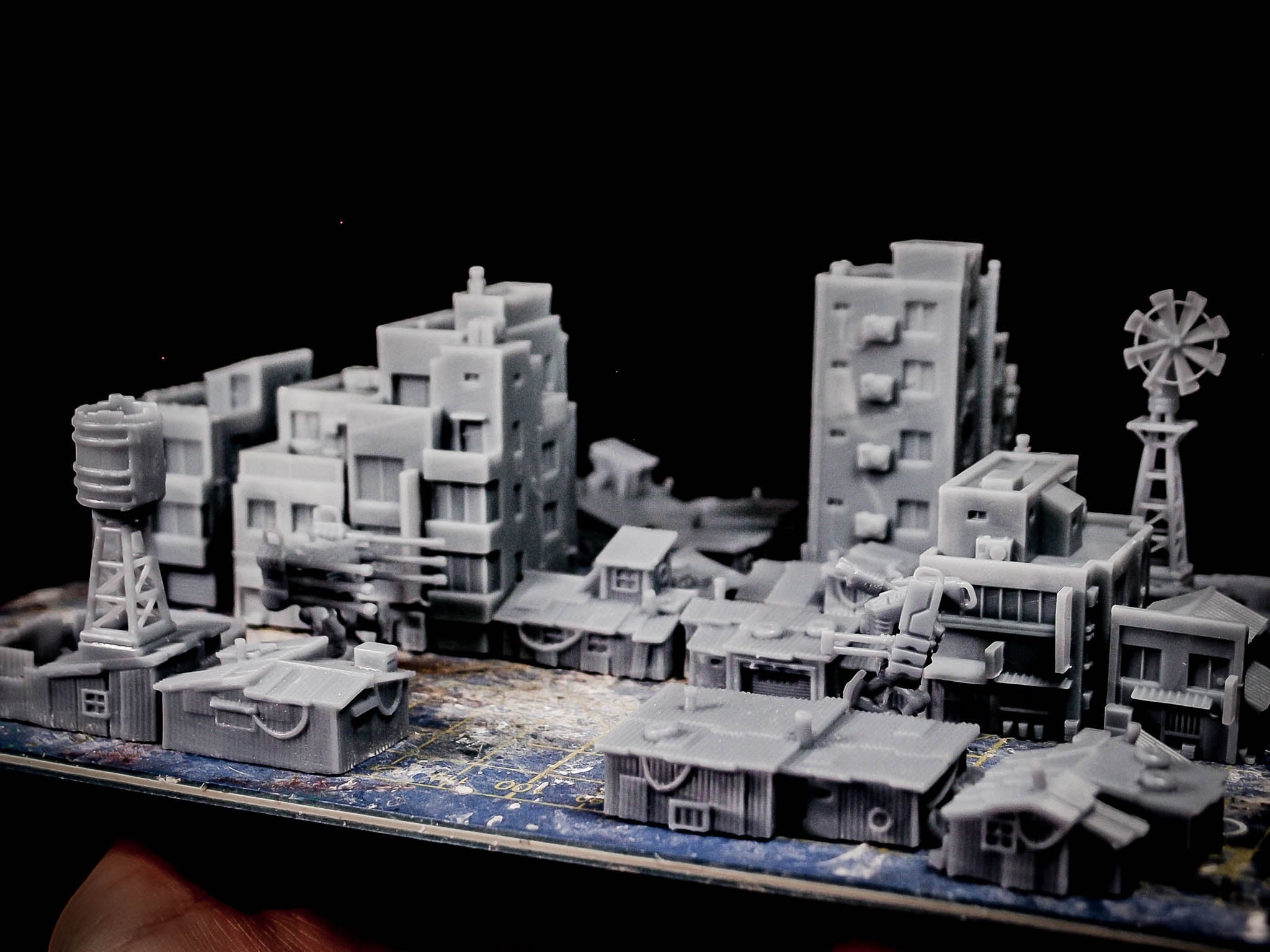 Shanty Town Set 1 - 6-8mm Terrain - FSD The Lazy Forger