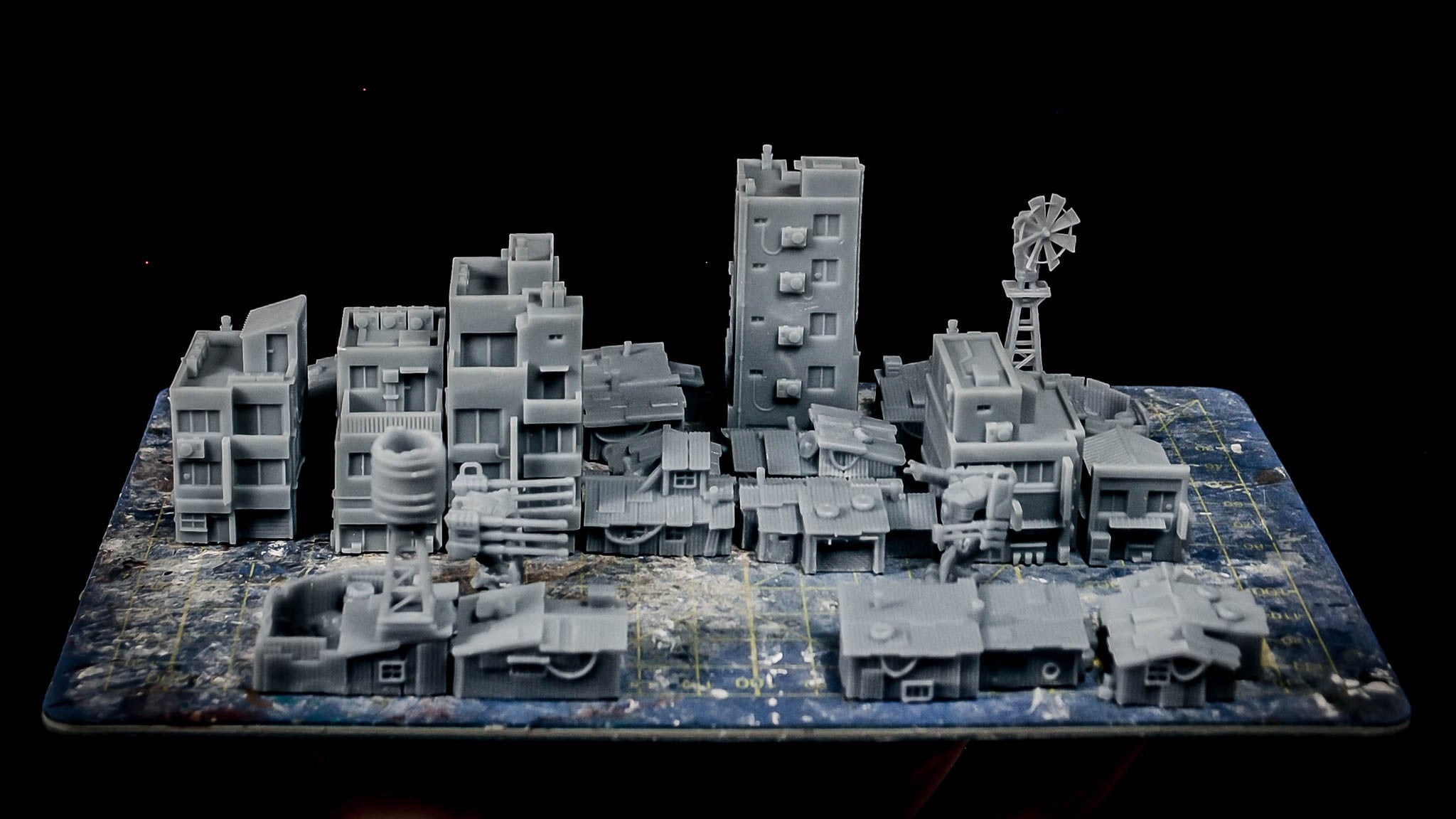 Shanty Town Set 1 - 6-8mm Terrain - FSD The Lazy Forger