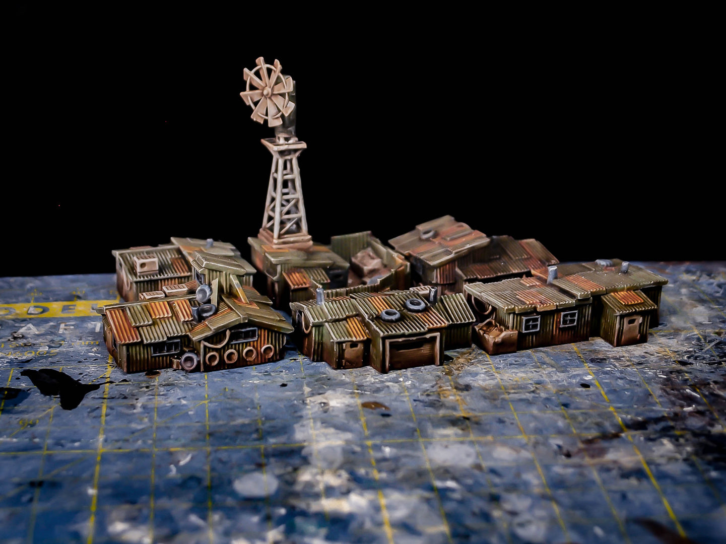 Shanty Town Set 1 - 6-8mm Terrain - FSD The Lazy Forger