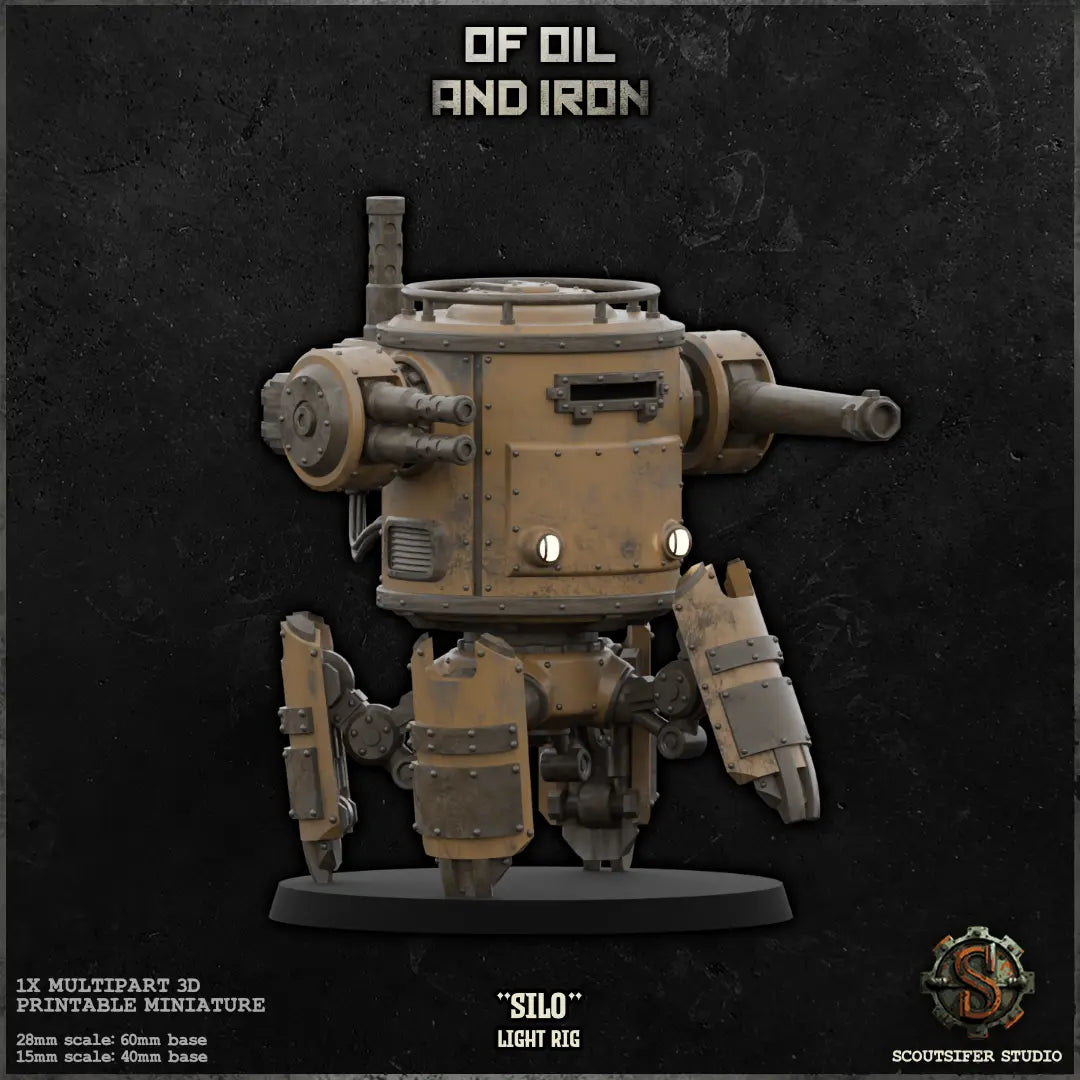 Silo - Light Class Rig - MERCENARIES Scoutsifer Studio