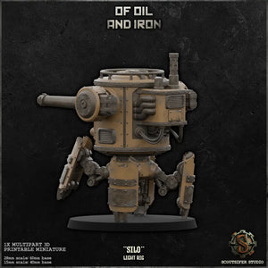 Silo - Light Class Rig - MERCENARIES - Available at Laserforge Miniatures