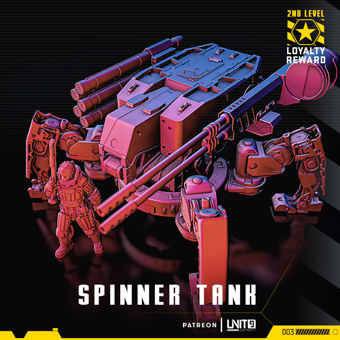 Spinner Tank - Bonus Model Unit 9